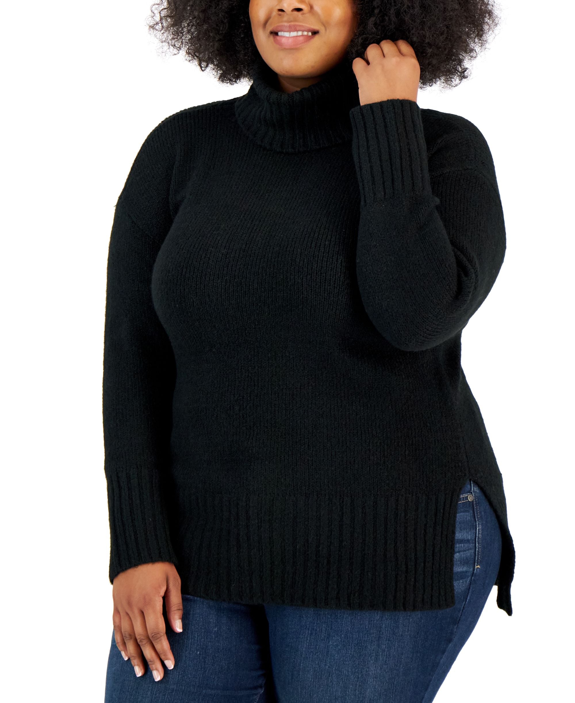 Style & Co Plus Size Turtleneck Tunic Sweater