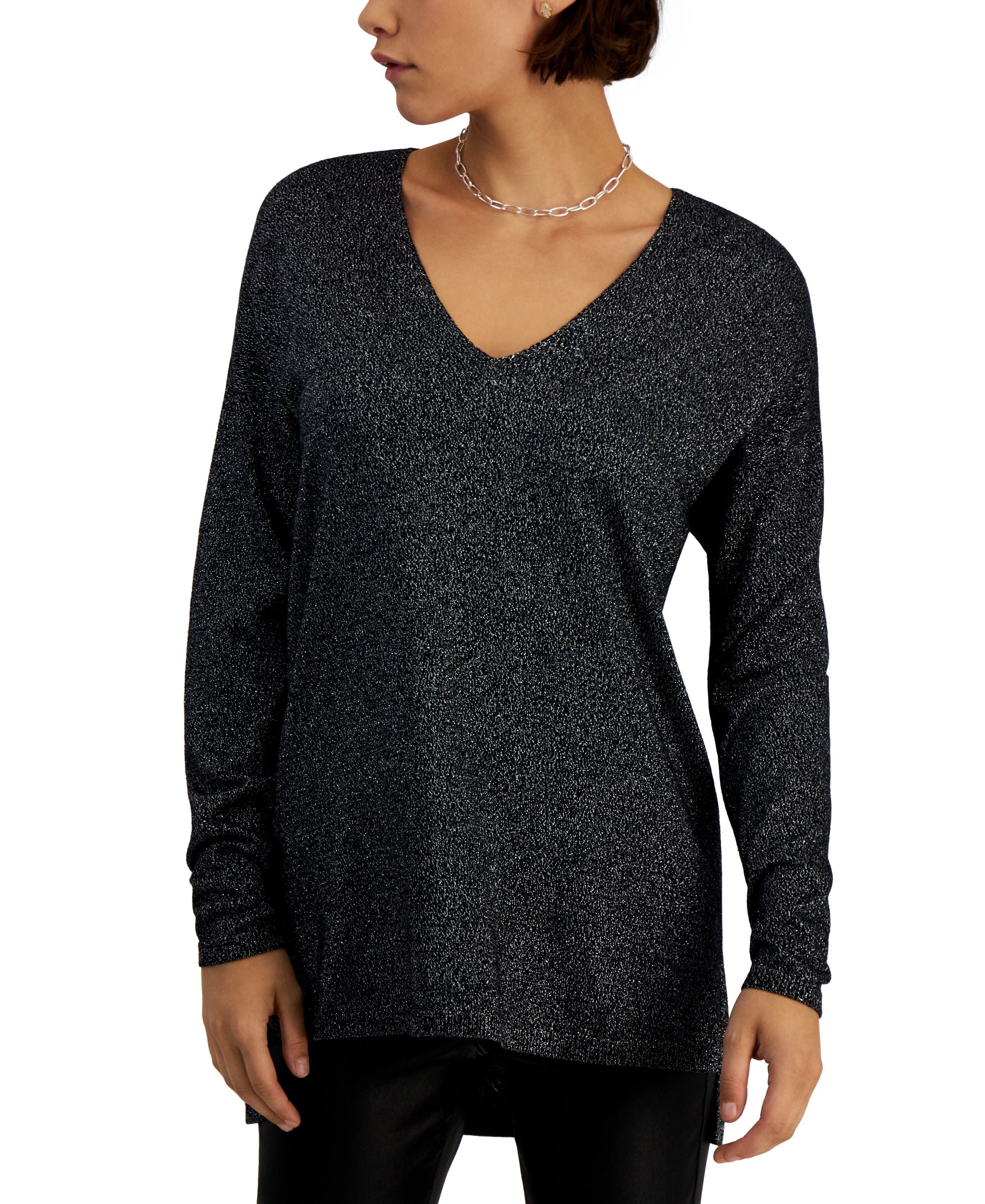 Women's Shine V-Neck Long-Sleeve Tunic