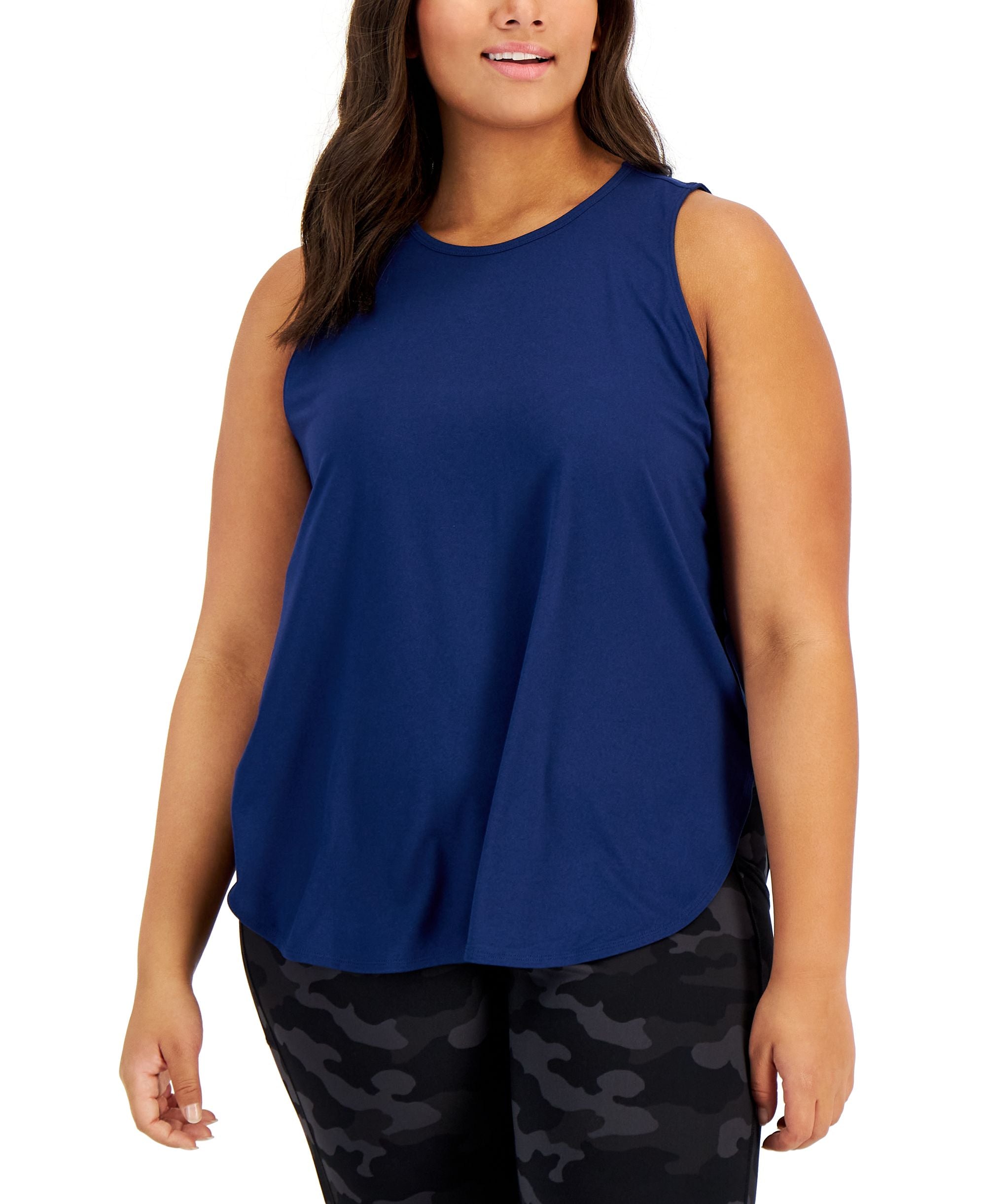 ID Ideology Plus Size Sweat Set Tank