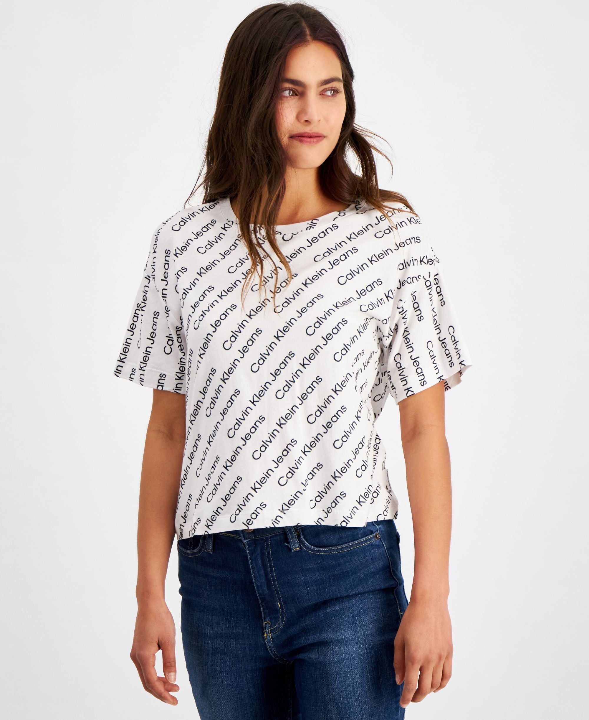 Petite Logo Boyfriend T-Shirt