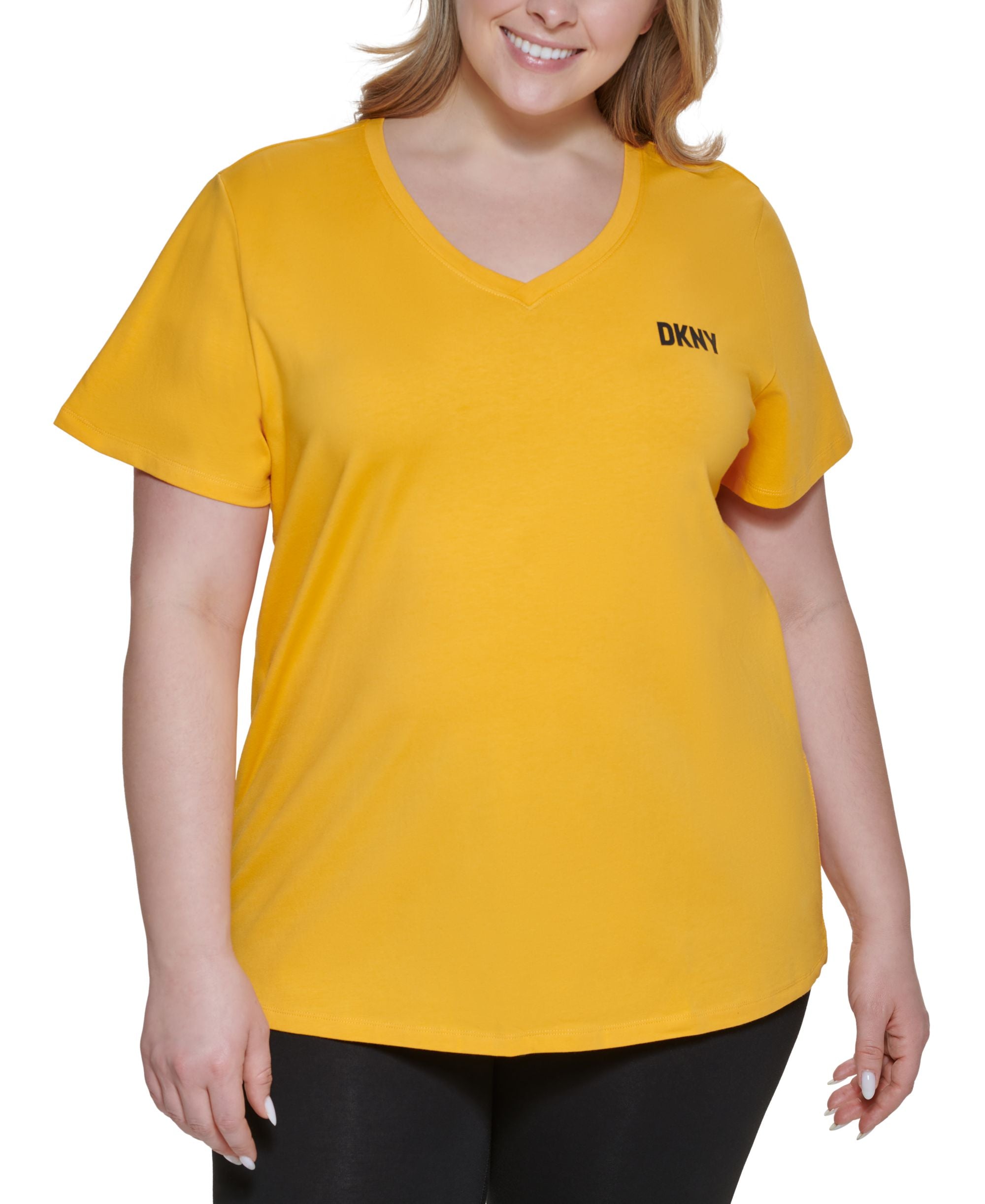 DKNY Sport Plus Size Logo Tee