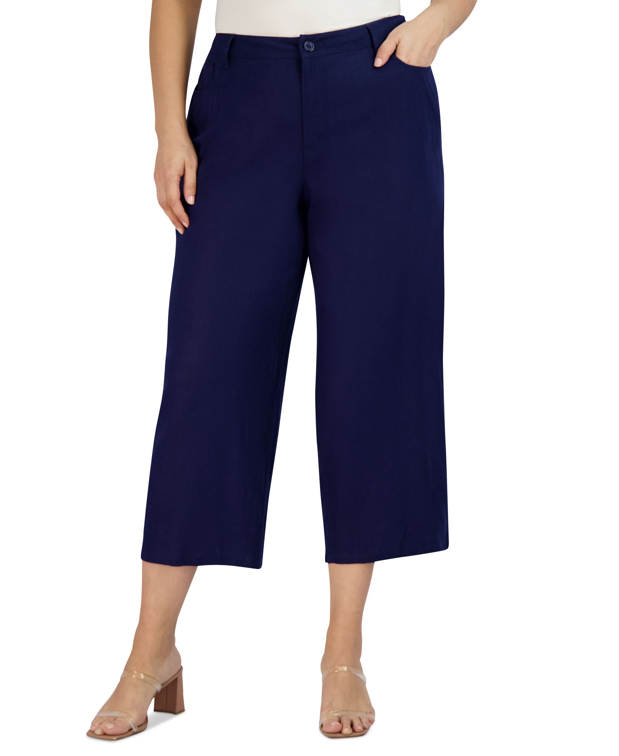 Jones New York Plus Size Lexington High Rise Skinny Ankle Jeans
