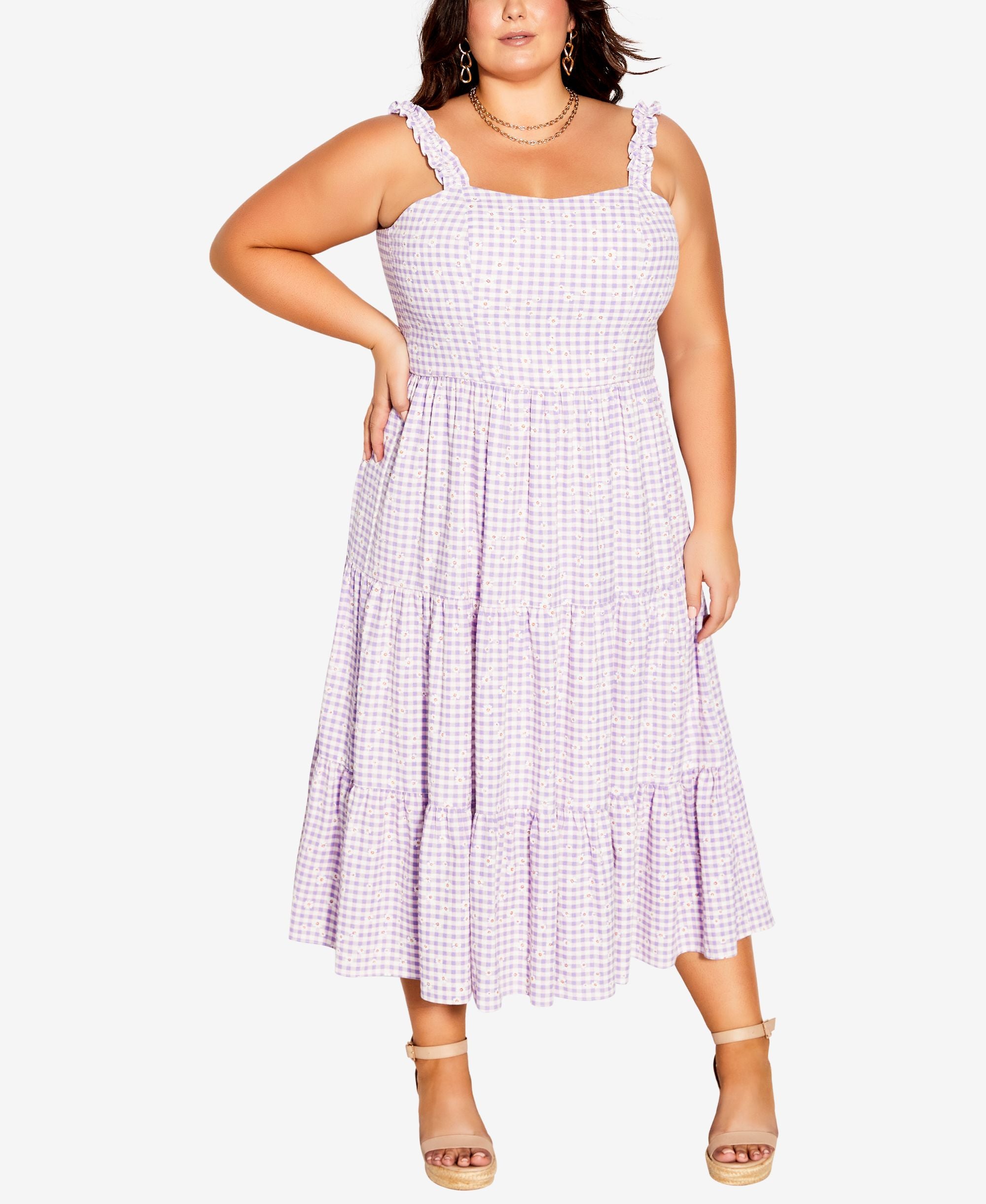 City Chic Trendy Plus Size Victoria Maxi Dress