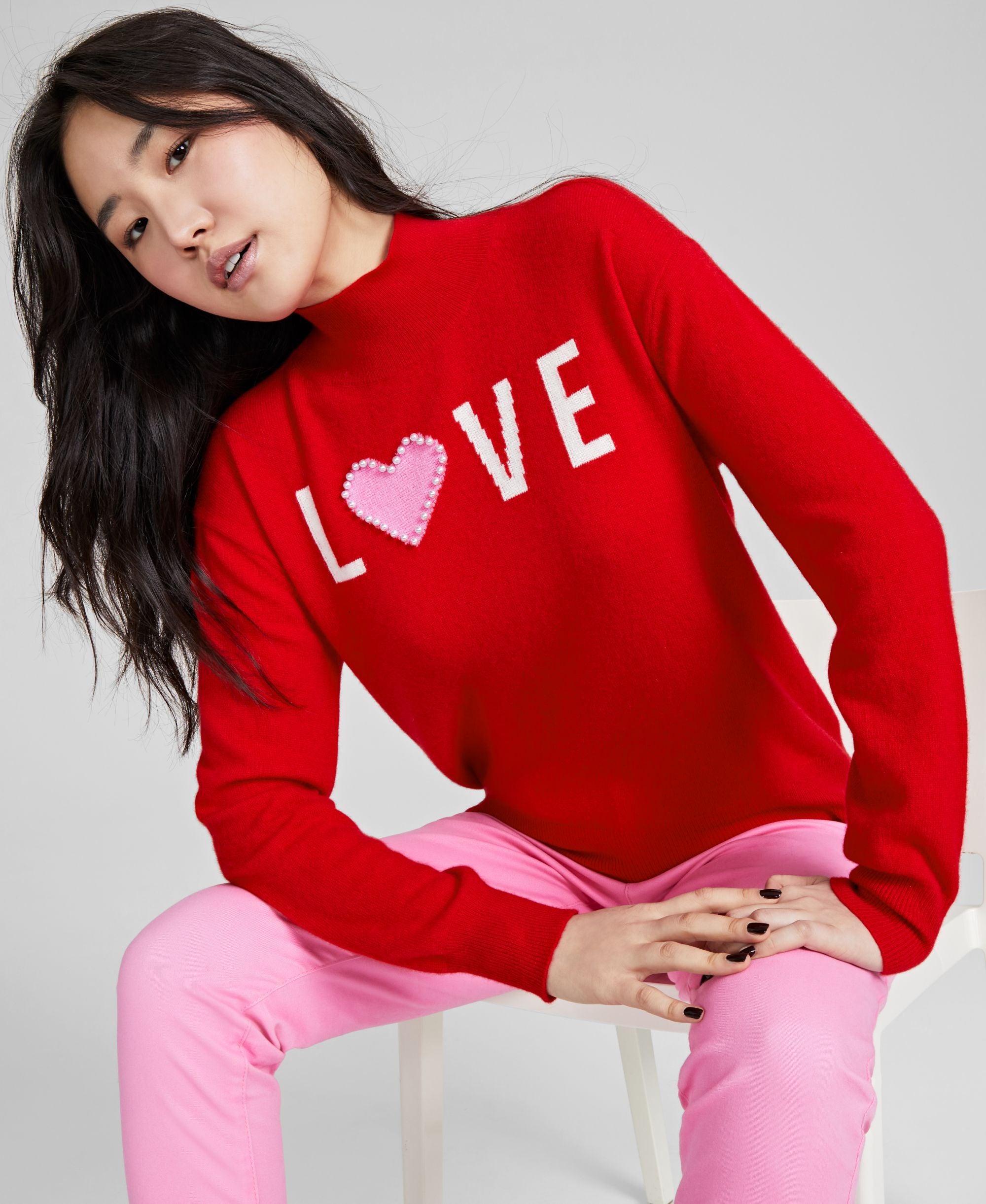 Charter Club Womens 100 Cashmere Love Sweater