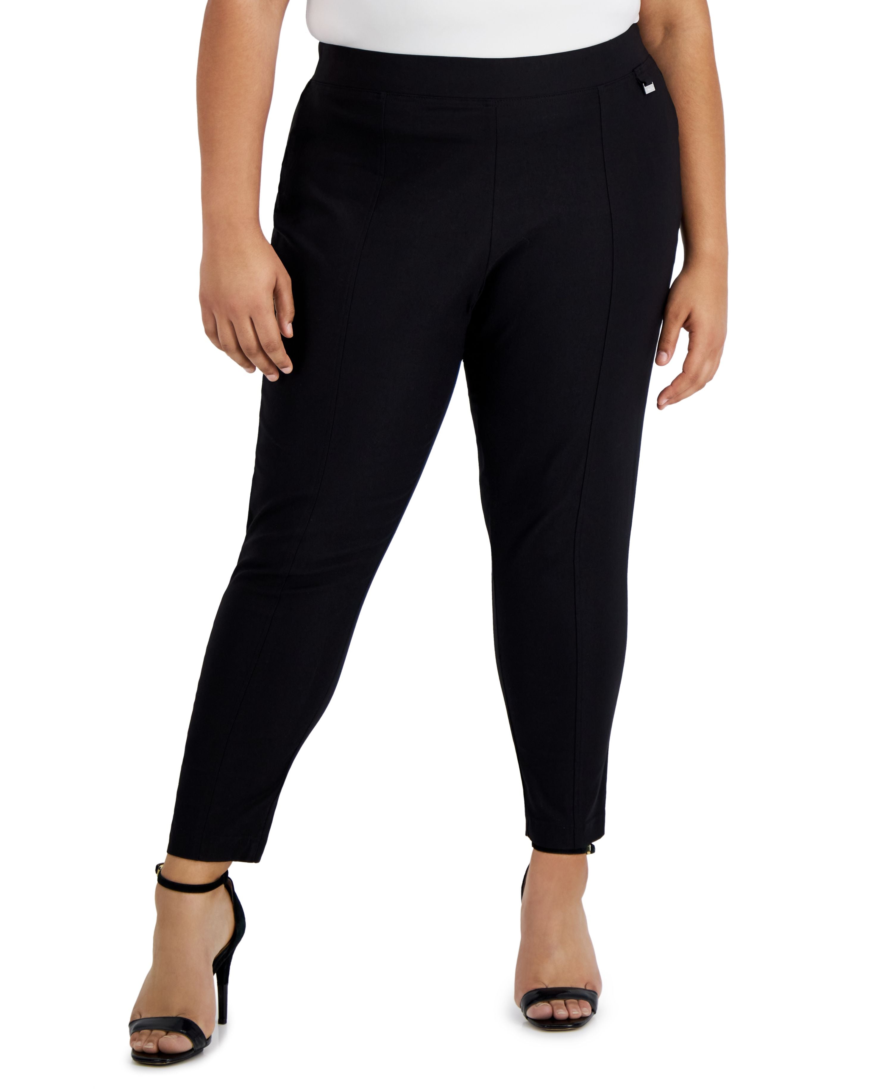 Plus Size Skinny Compression Pants