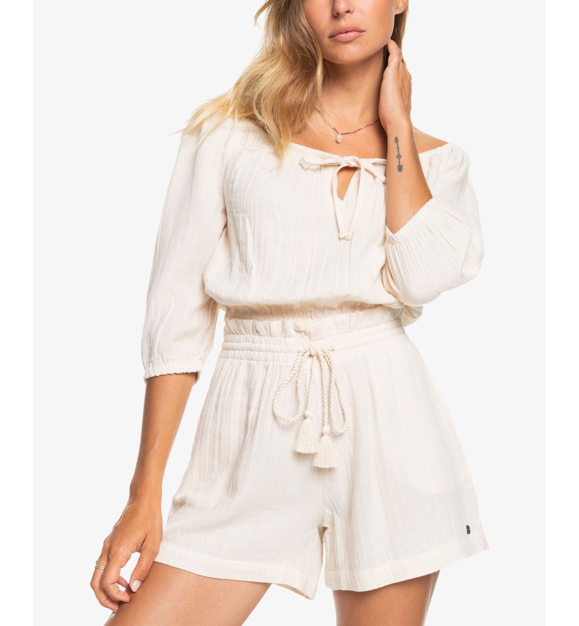 Juniors' Sunny Crush Cotton Top