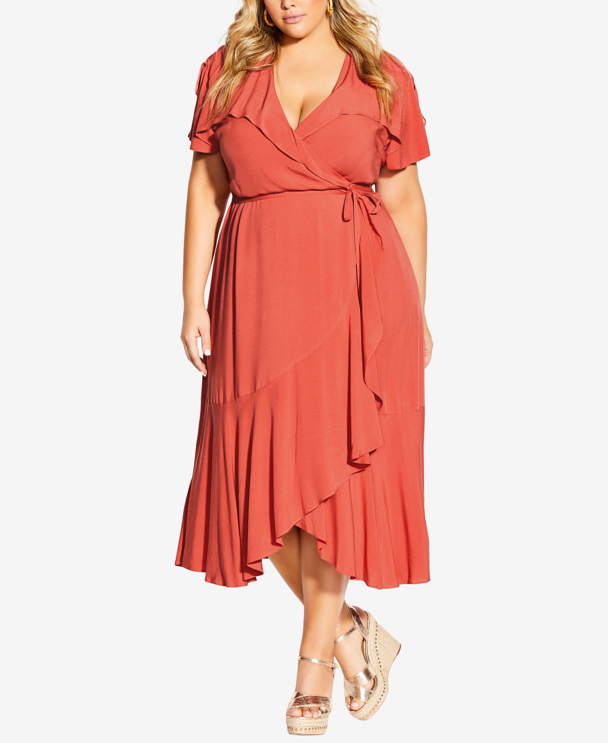City Chic Trendy Plus Size Fiesta Fun Maxi Dress