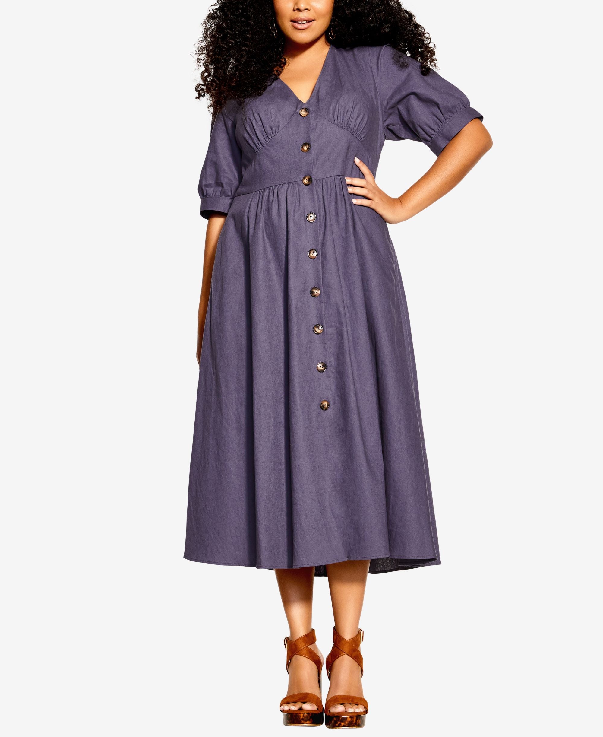 Plus Size Sunset Stroll Dress
