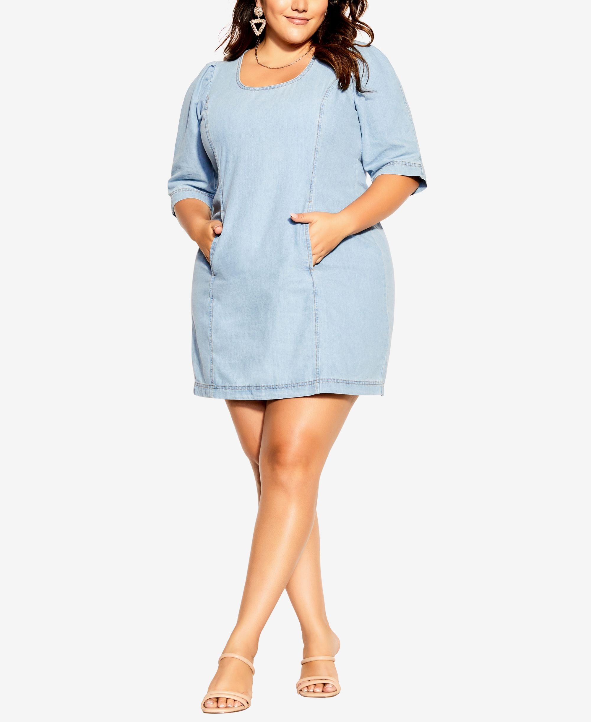 City Chic Trendy Plus Size Elizabeth Mini Dress