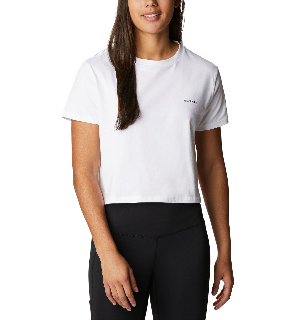 Columbia Womens North Cascades Cropped T-Shirt