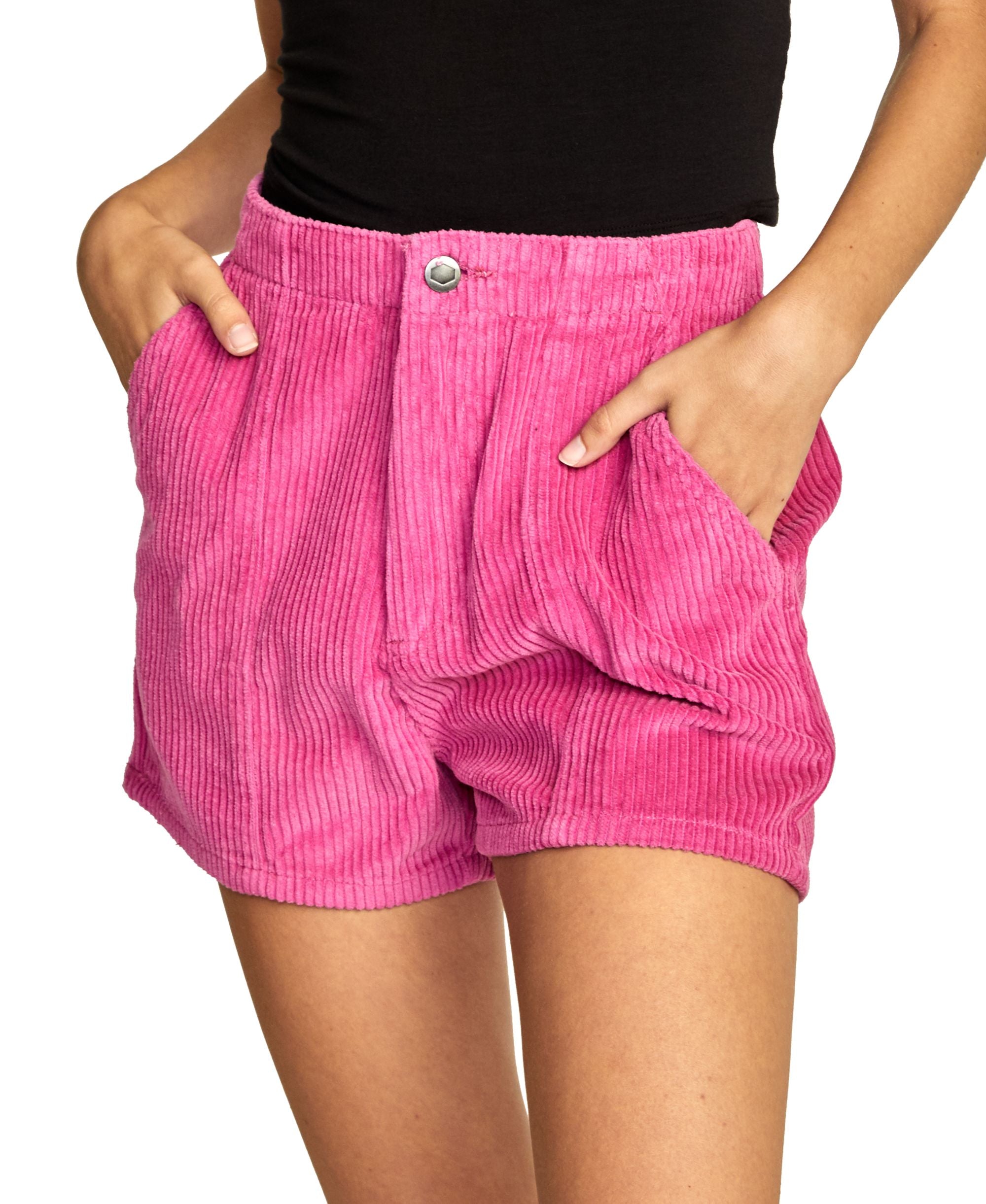 Juniors' Daylight Cotton Corduroy Shorts