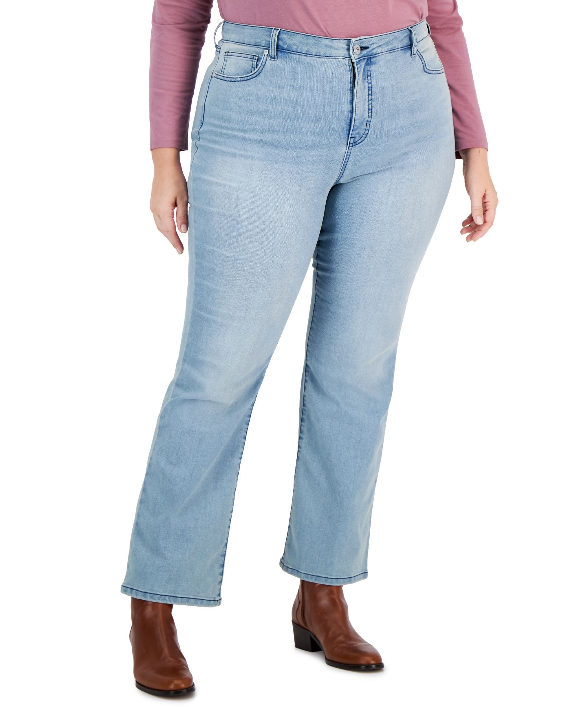 Style & Co Plus Size Bootcut Denim Jeans