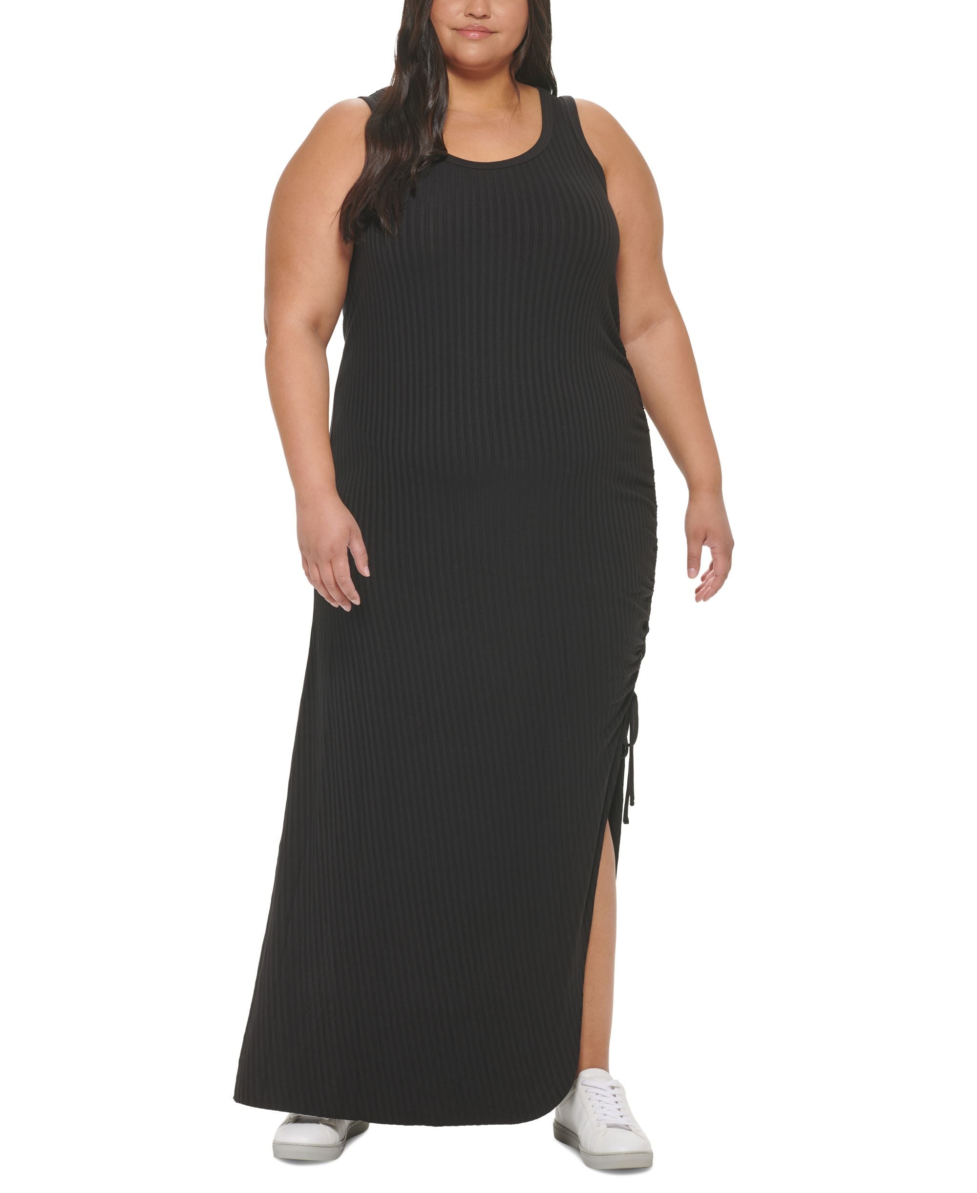 Calvin Klein Jeans Plus Size Cinched Side Tank Dress