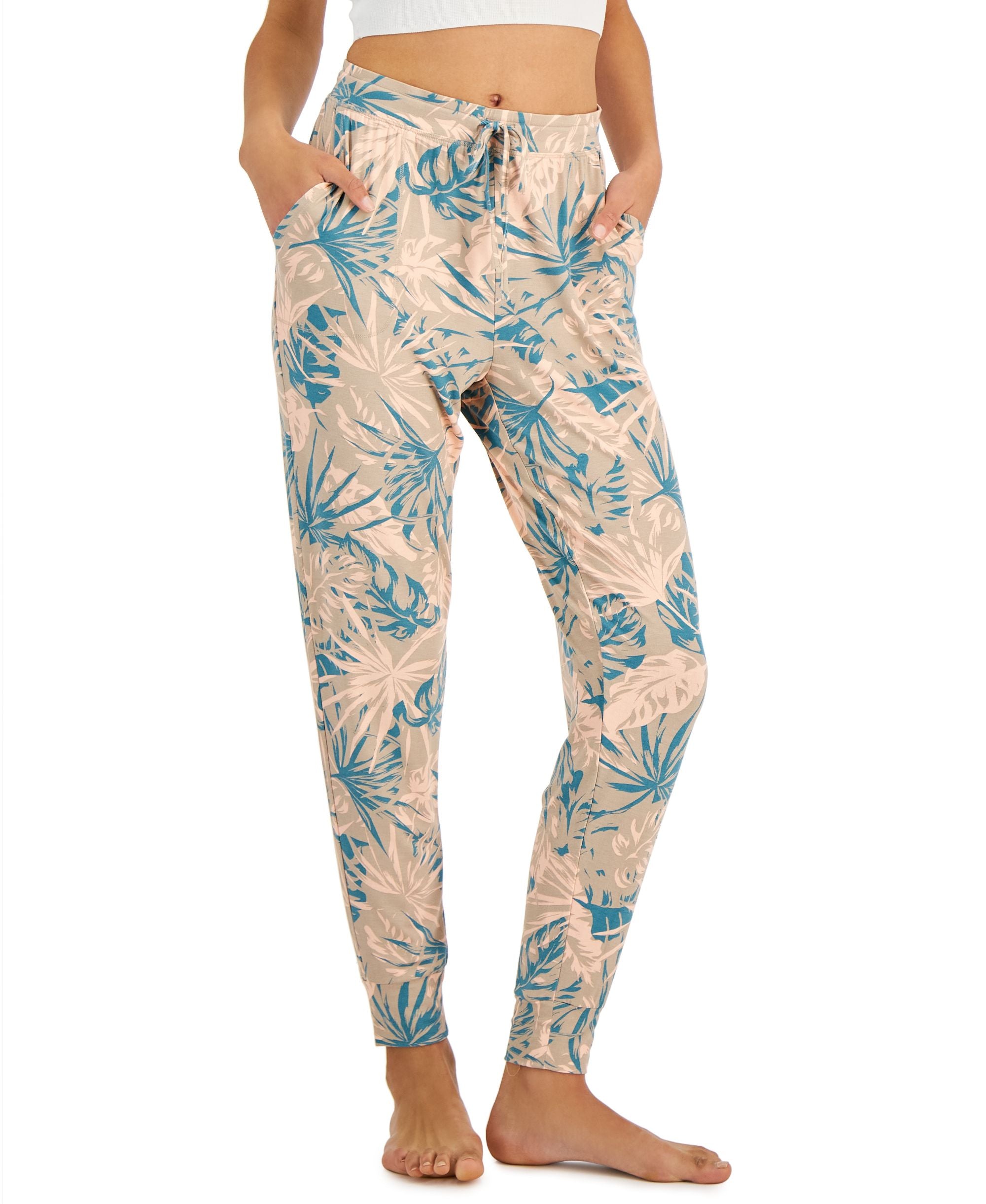 Alfani Womens Essentials Pajama Joggers