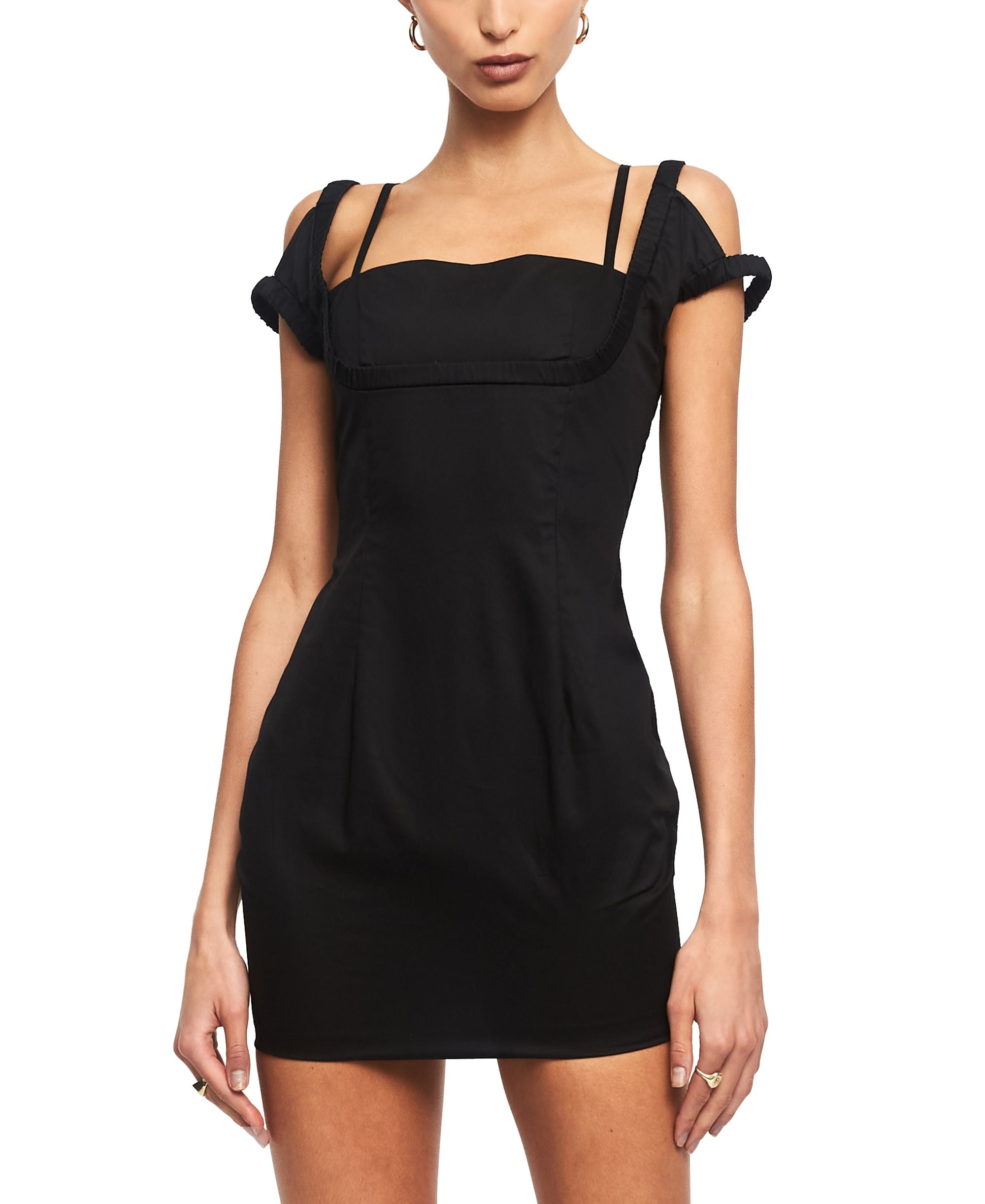 Women's Villa Cap-Sleeve Mini Dress