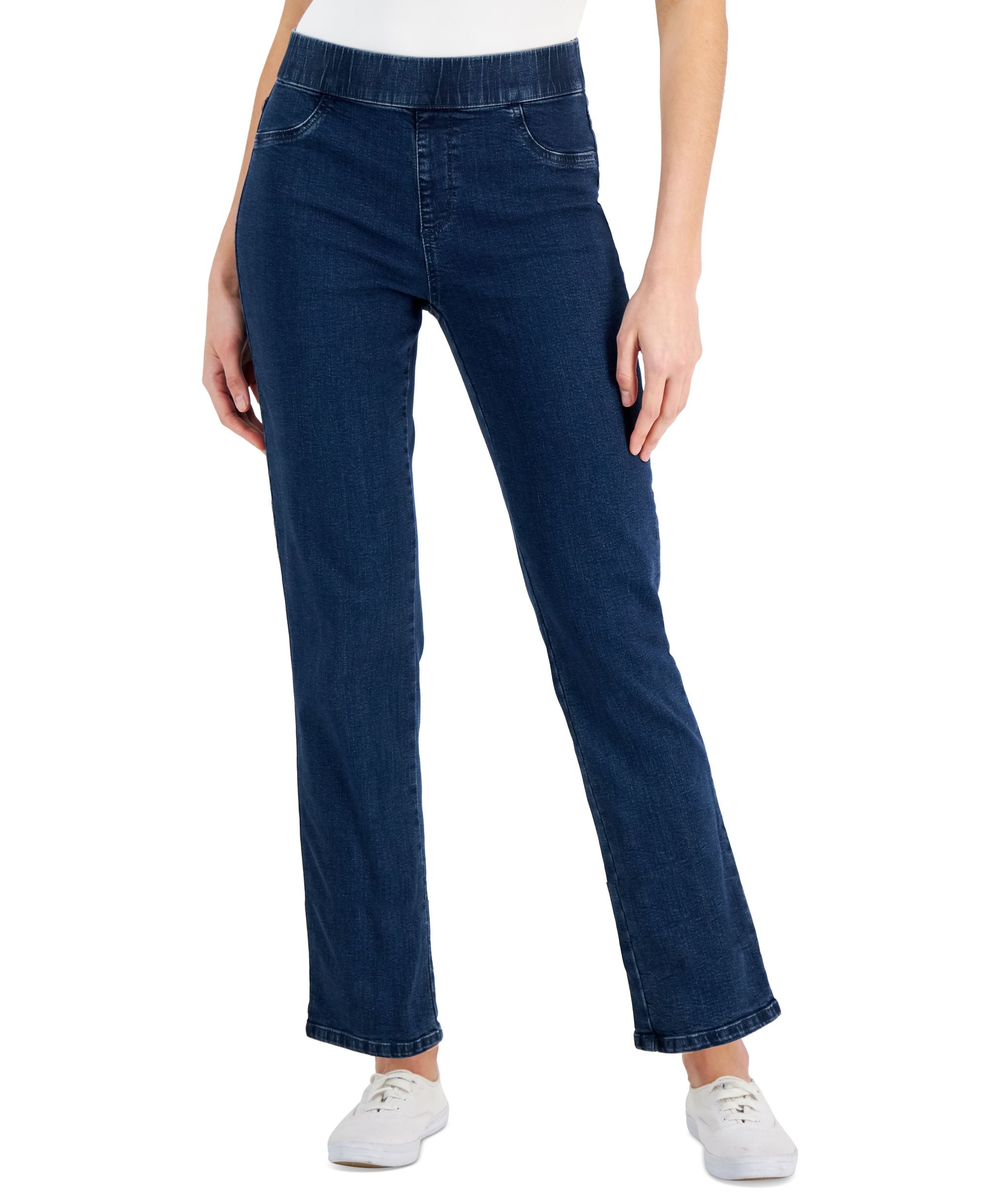 Petite Pull-On Denim