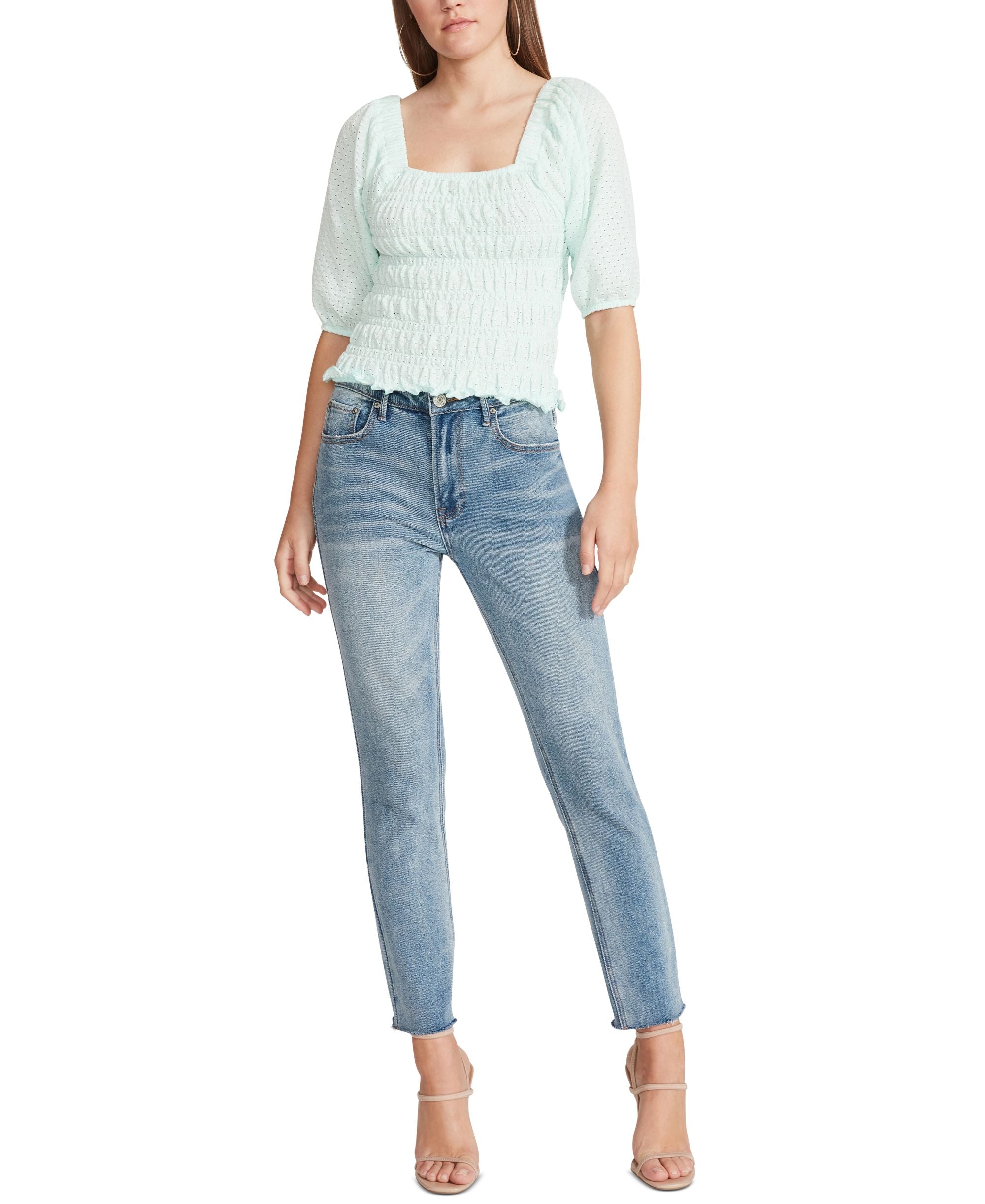 Women's Smock My Way Eyelet Top