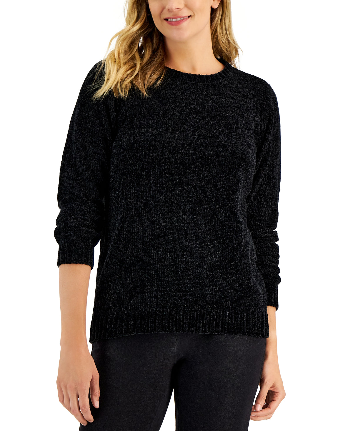 Women's Basic Chenille Sweater