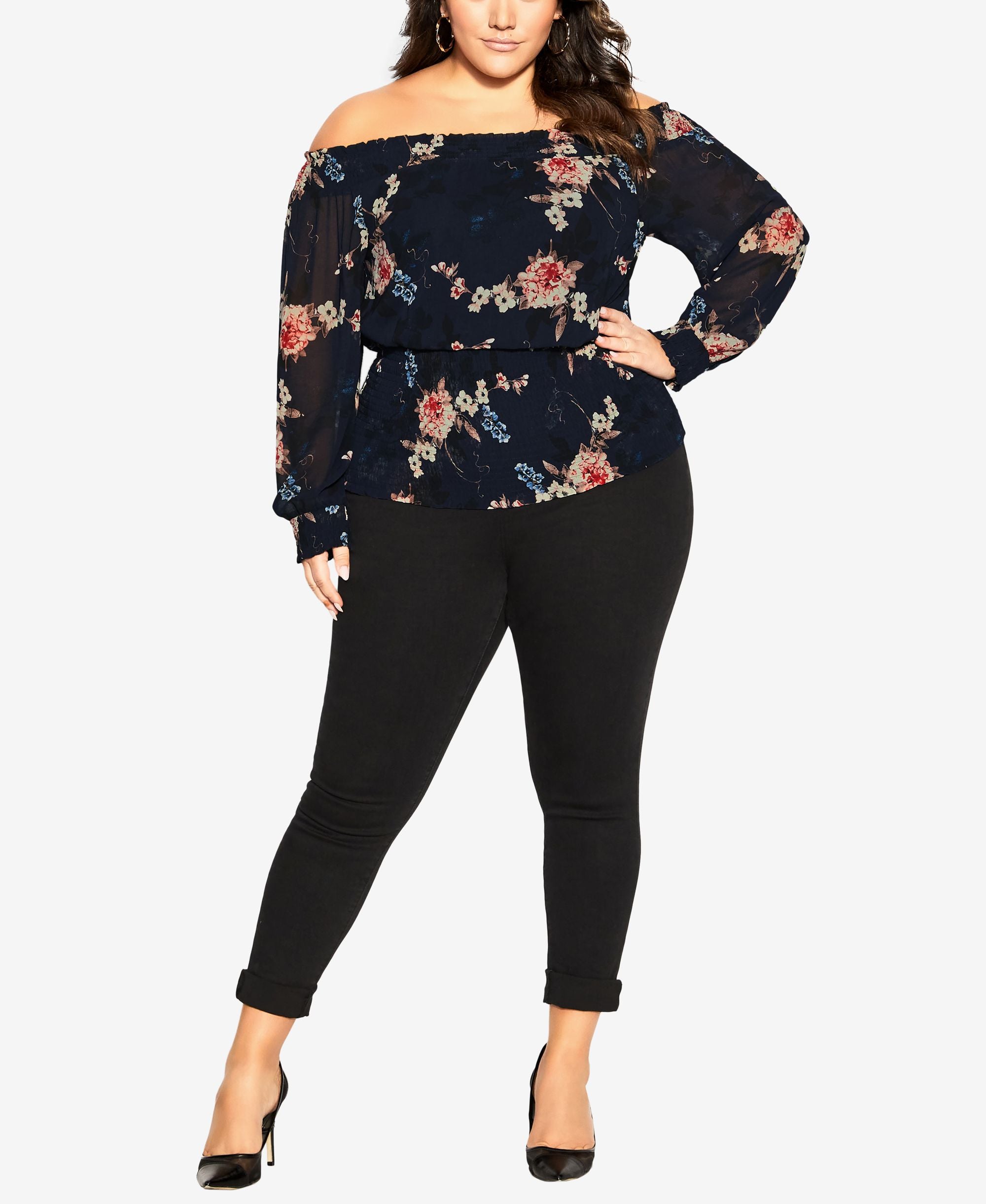 City Chic Trendy Plus Size Elodie Top