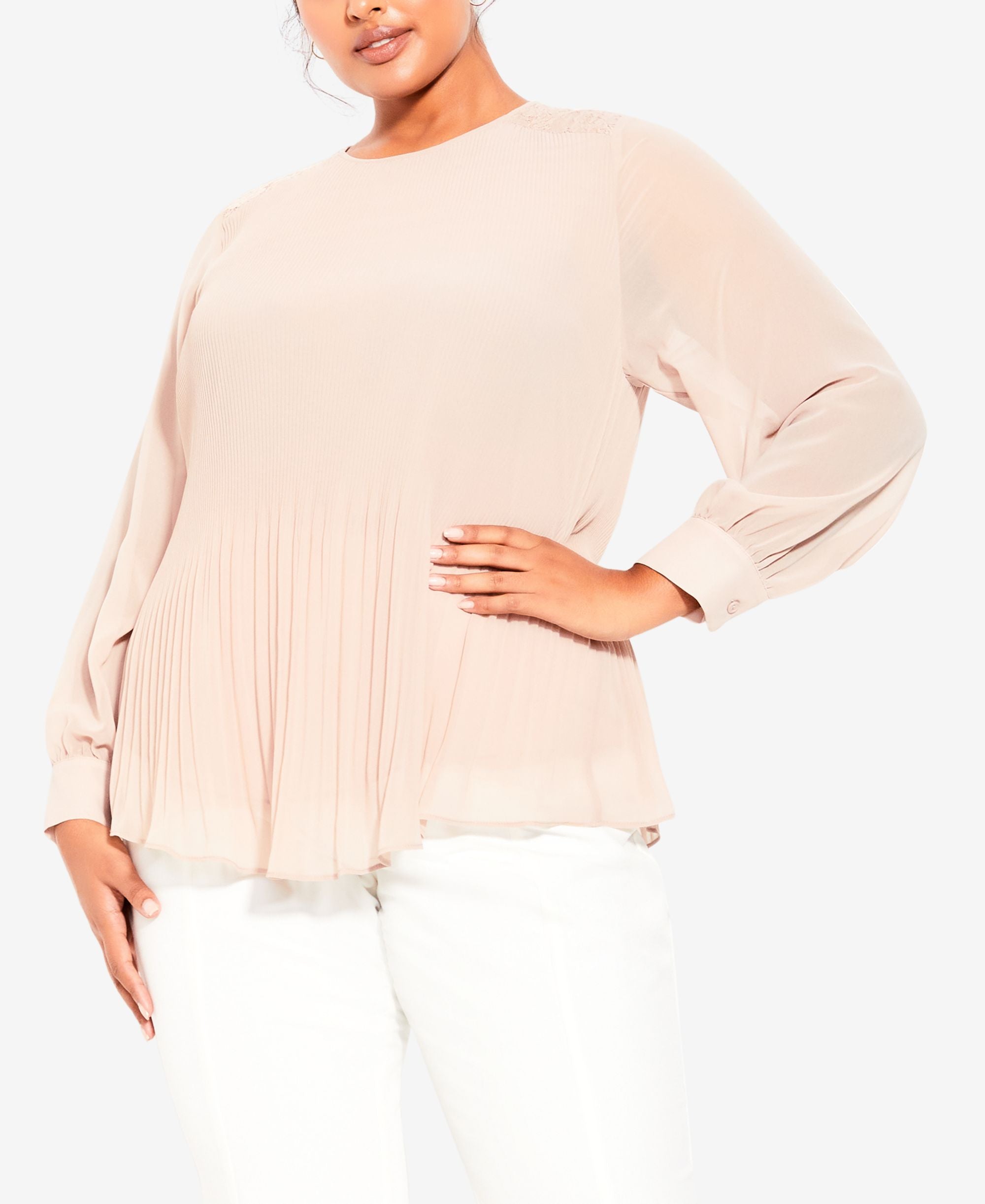 City Chic Trendy Plus Lust After Top