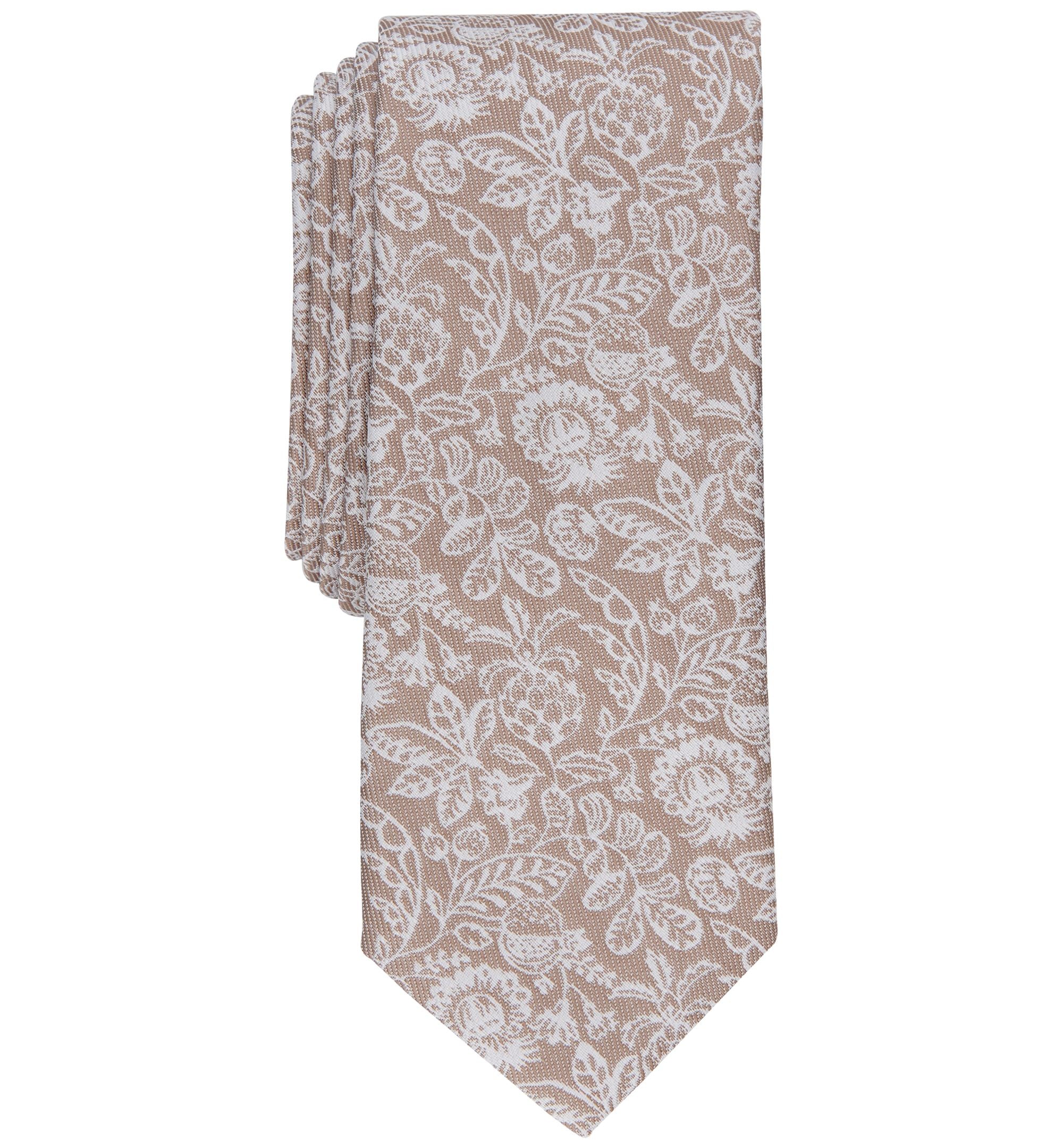 Men's Wiles Skinny Floral Tie