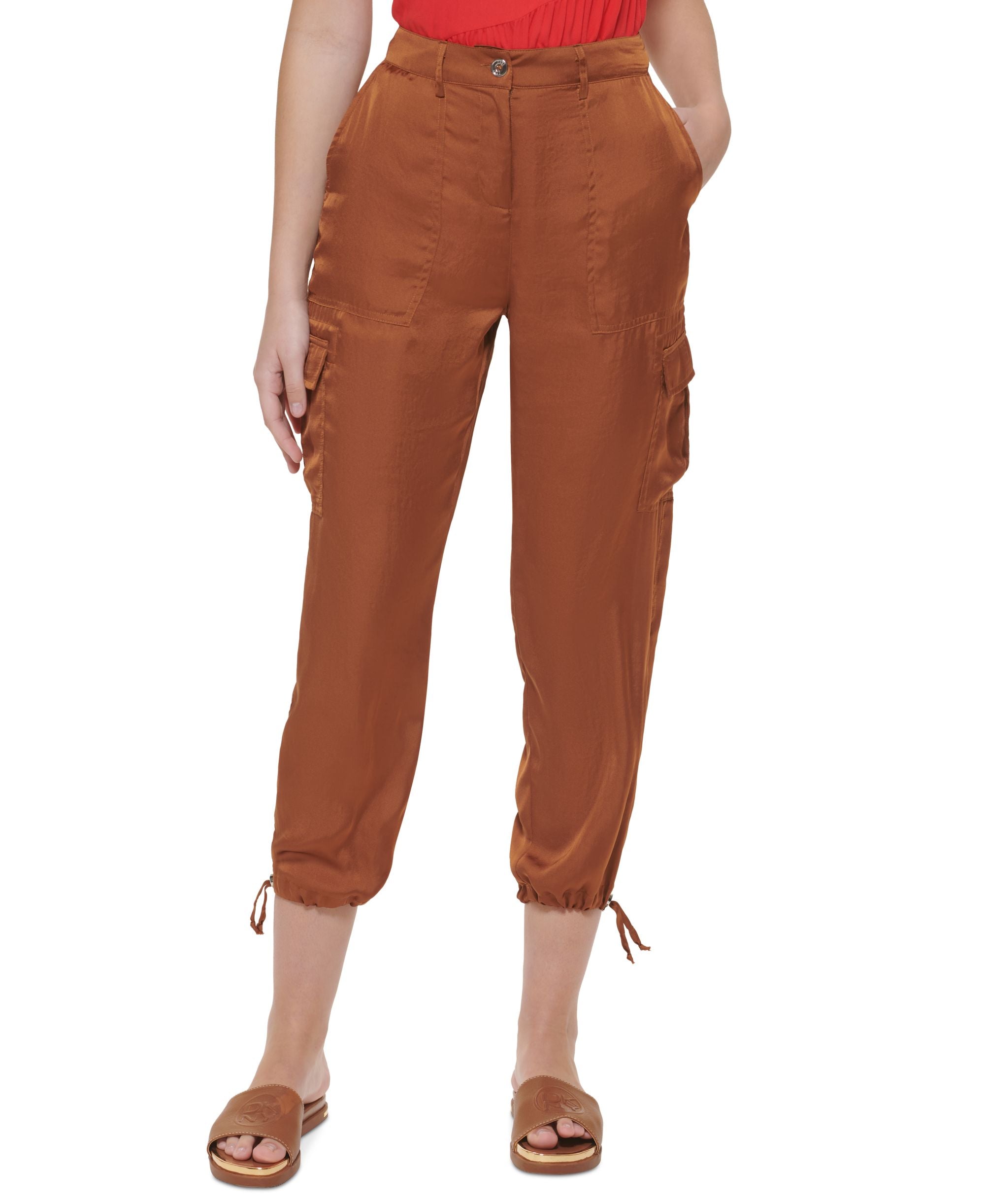 DKNY Womens Cargo Pants