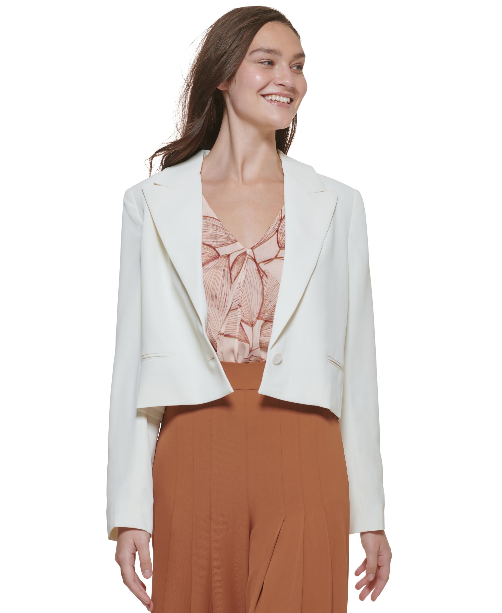 DKNY Womens Career Jacket
