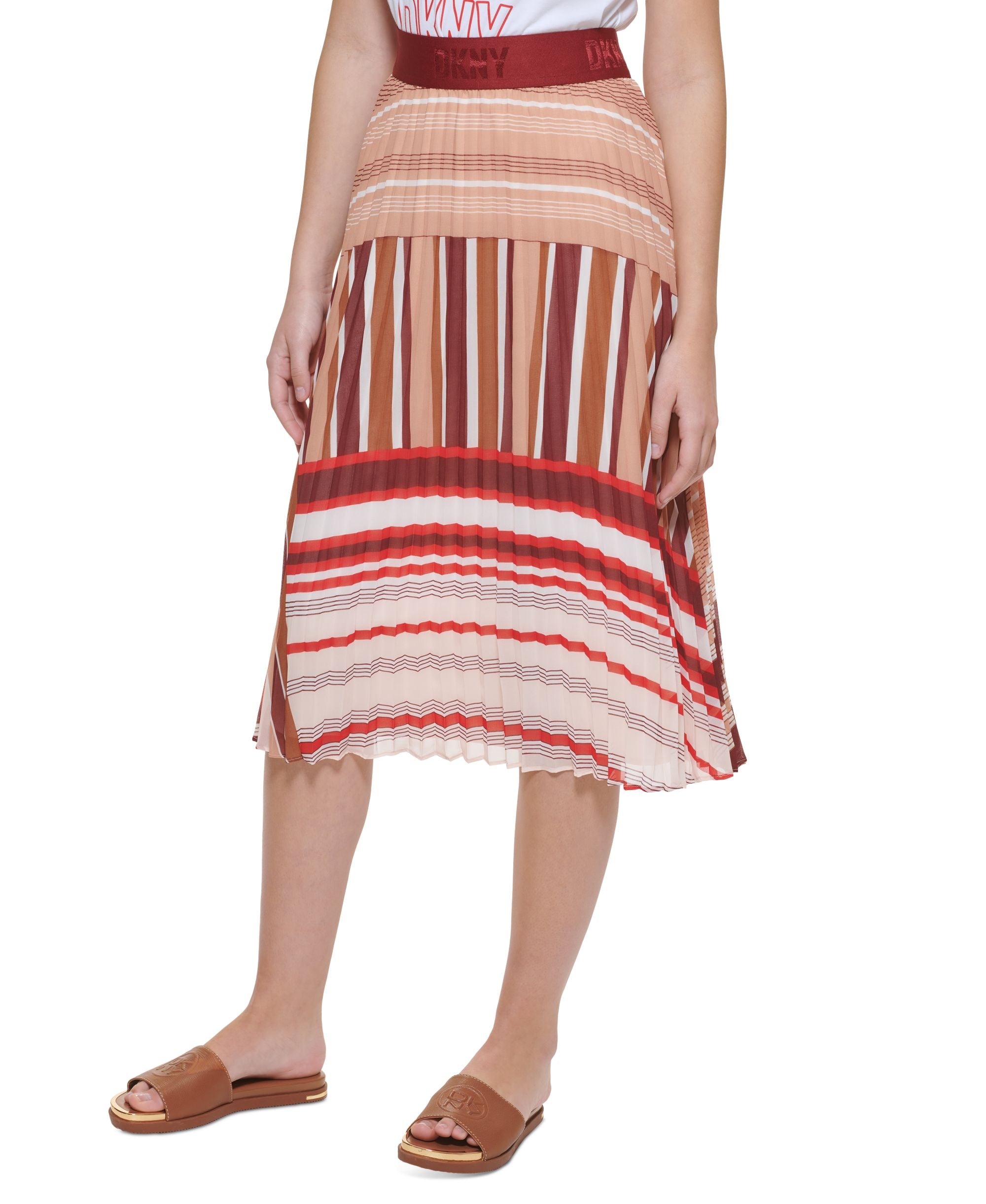 Women's Printed Pull-On Skirt