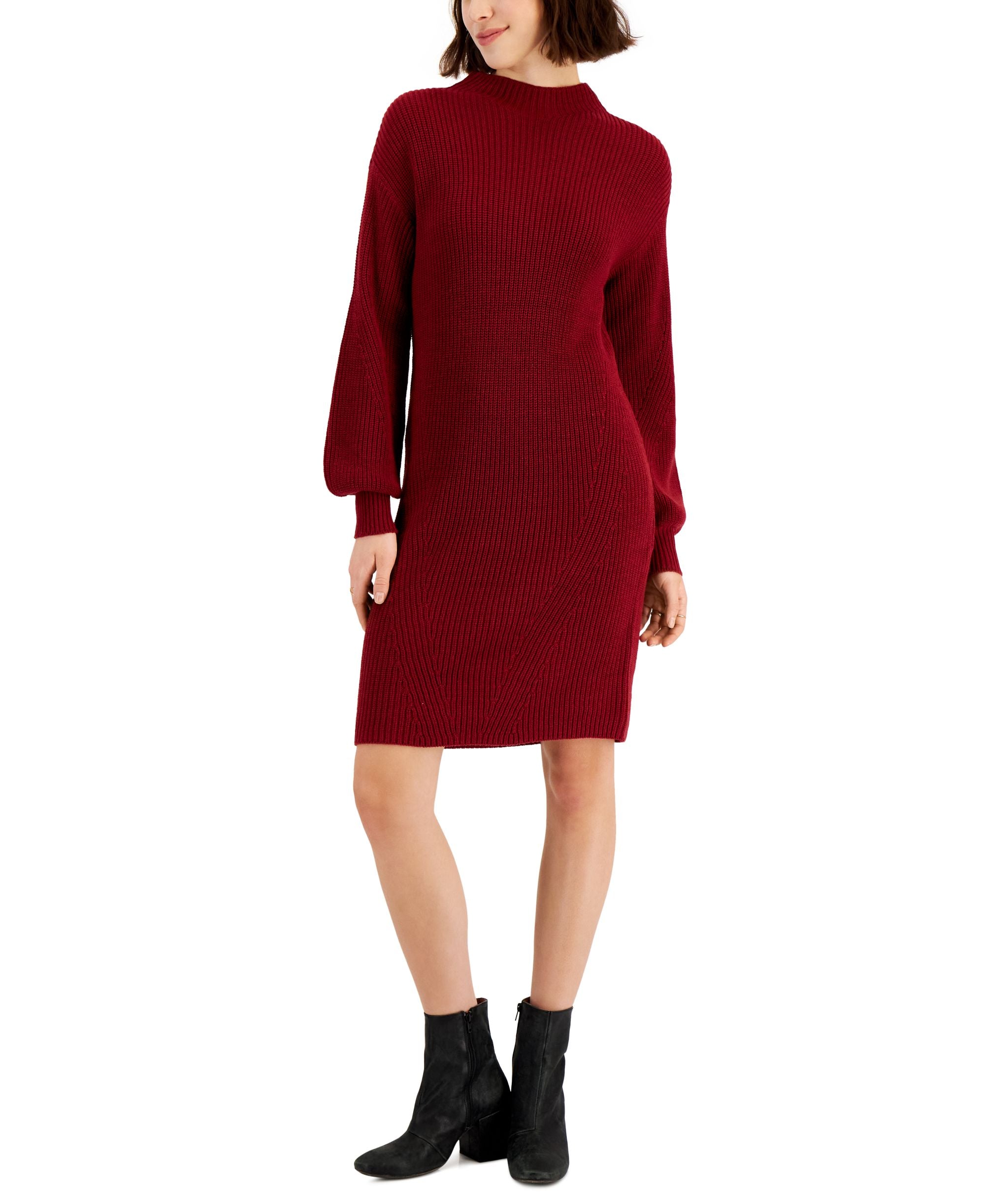 Style & Co Petite Easy Sweater Dress