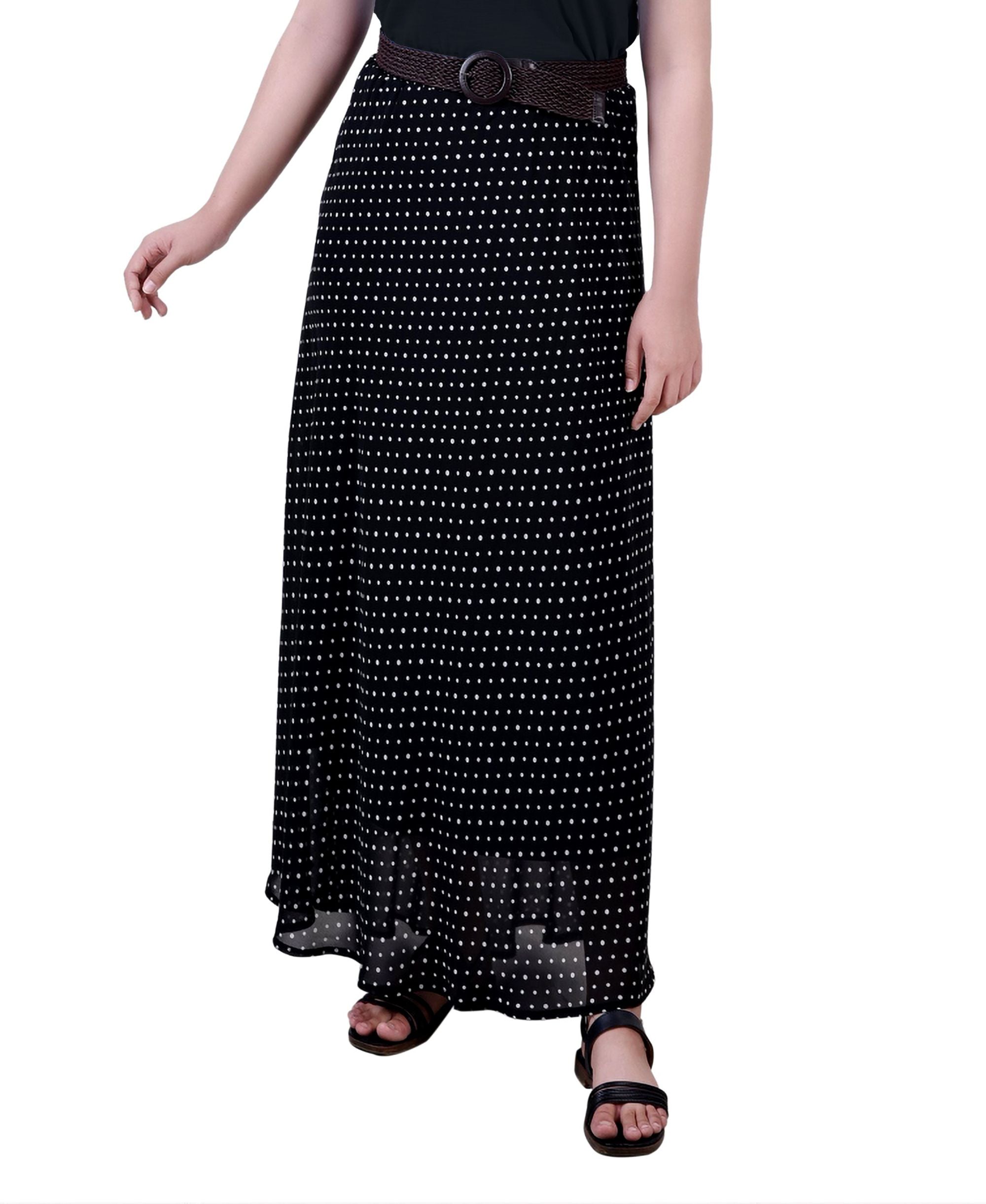 Petite Chiffon Maxi Skirts