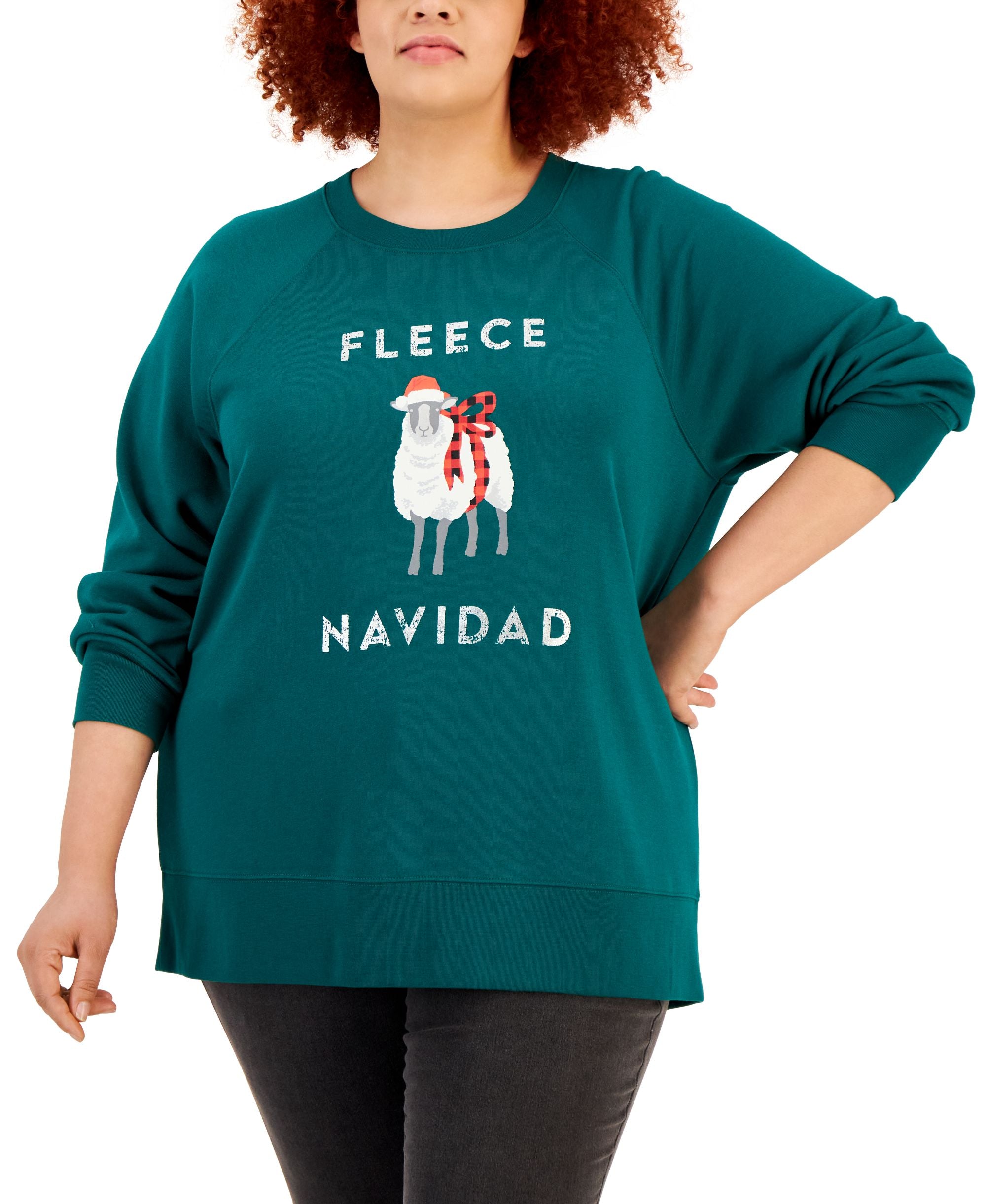 Style & Co Plus Size Fleece Tunic
