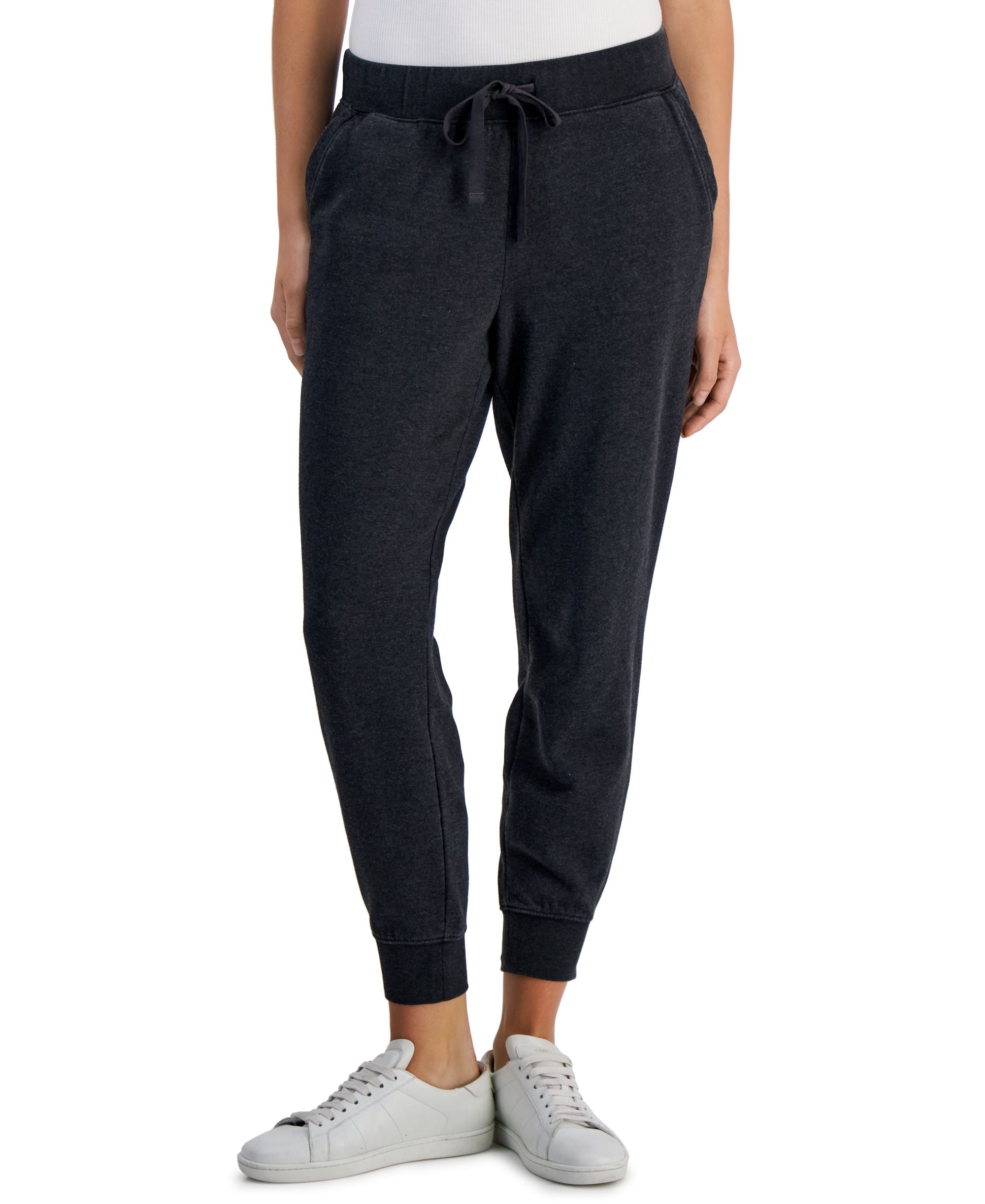 Style & Co Womens Fleece Joggers