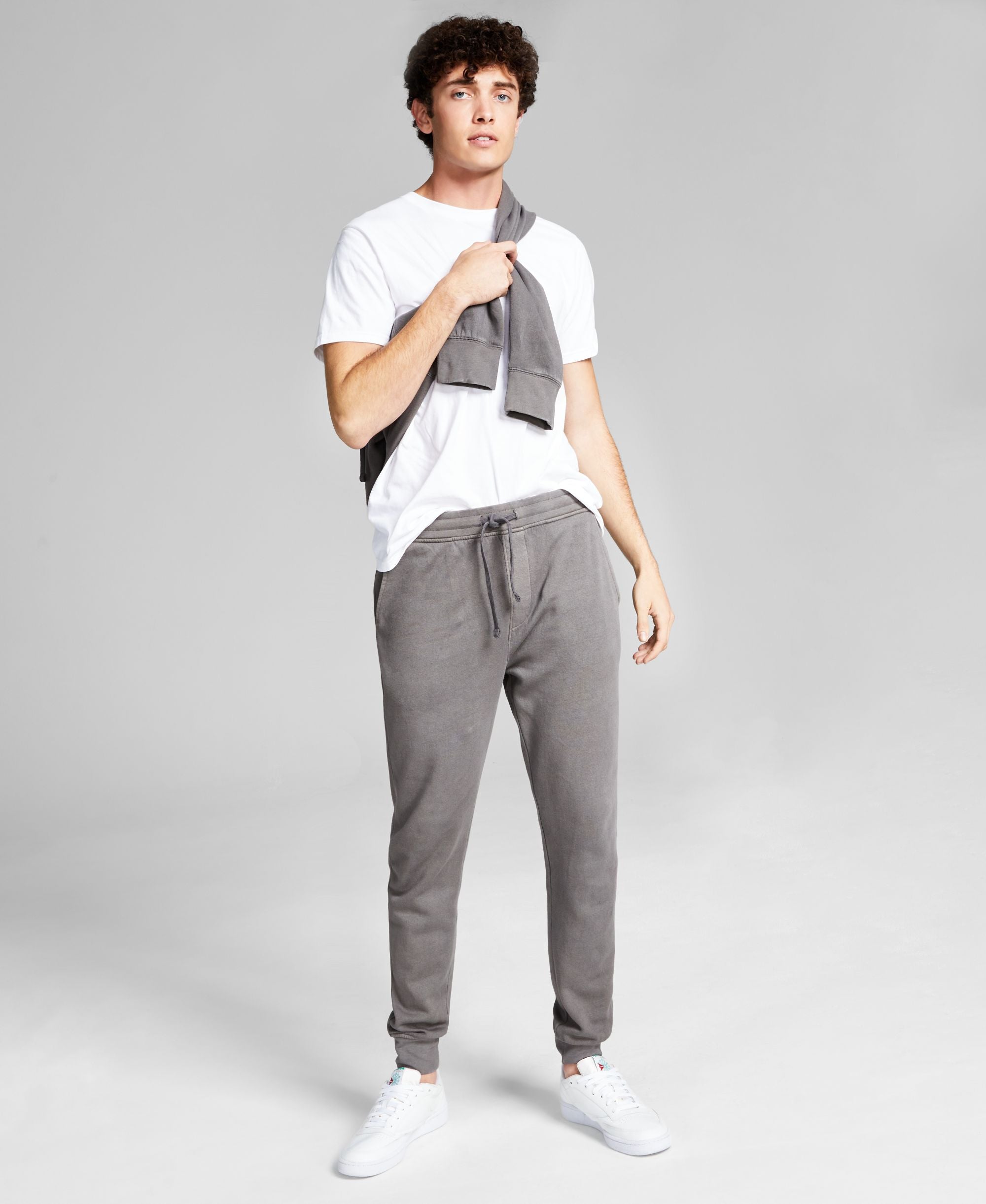 Men's Soft Knit Fleece Jogger Pants