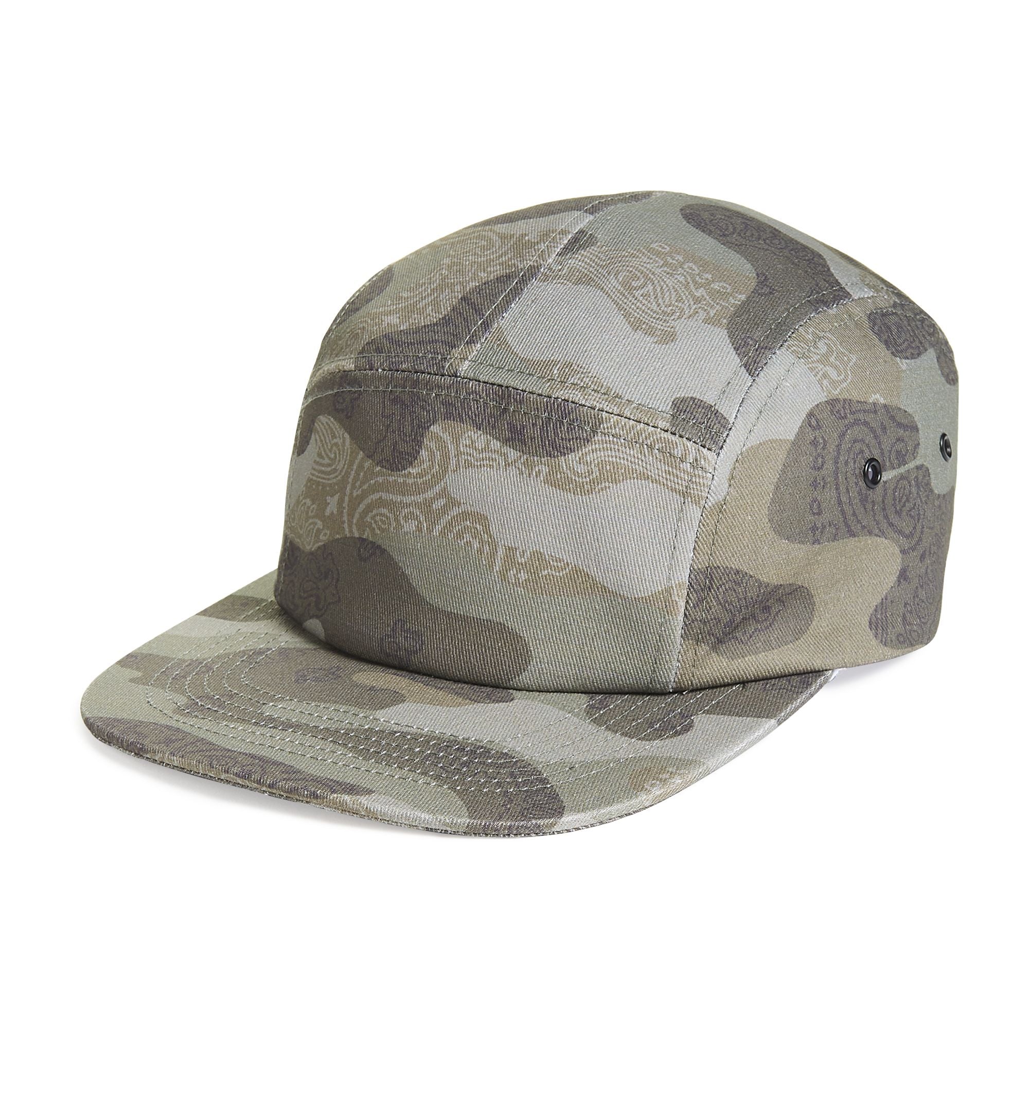Men's Paisley Camo Panel Hat