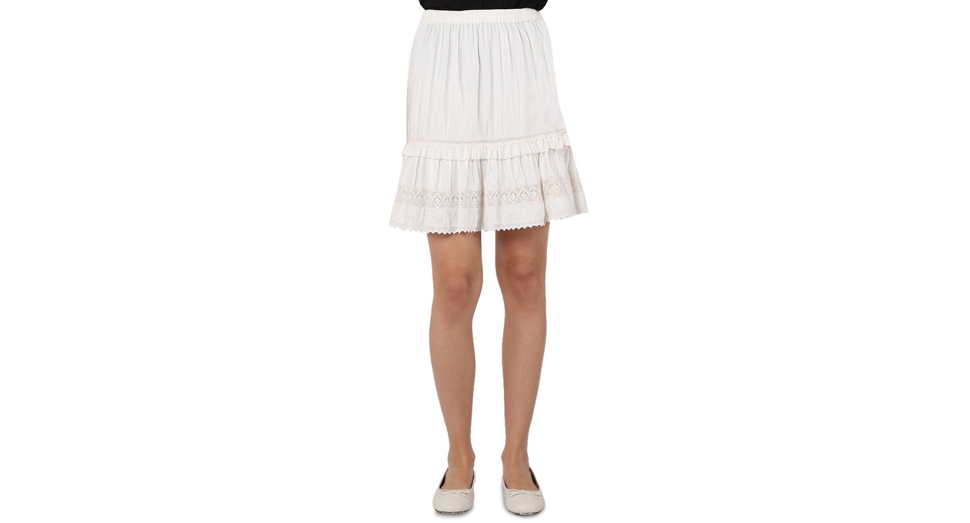 Women's Lace-Detail Skirt