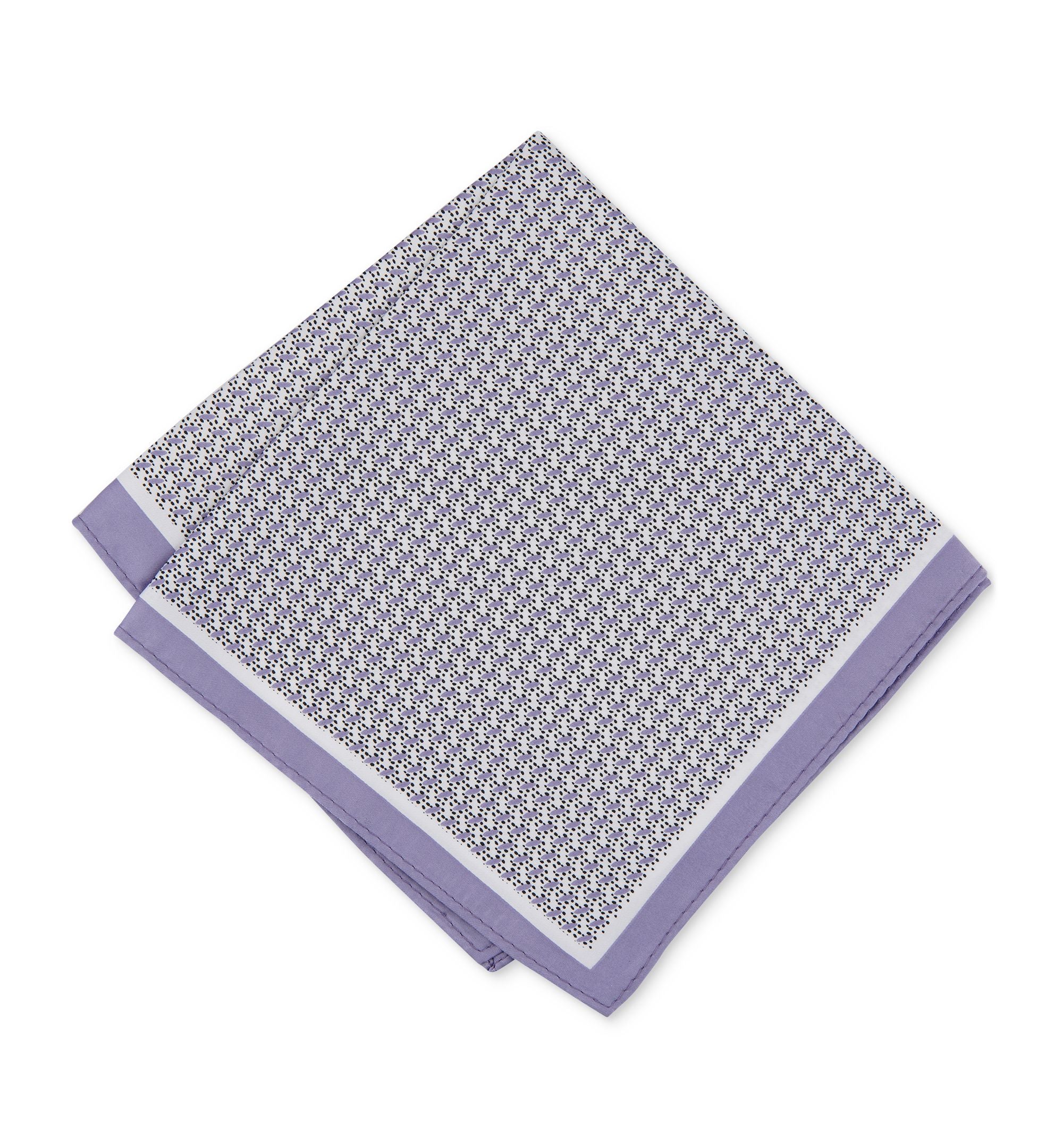 Men's Geometric Dot Pocket Square