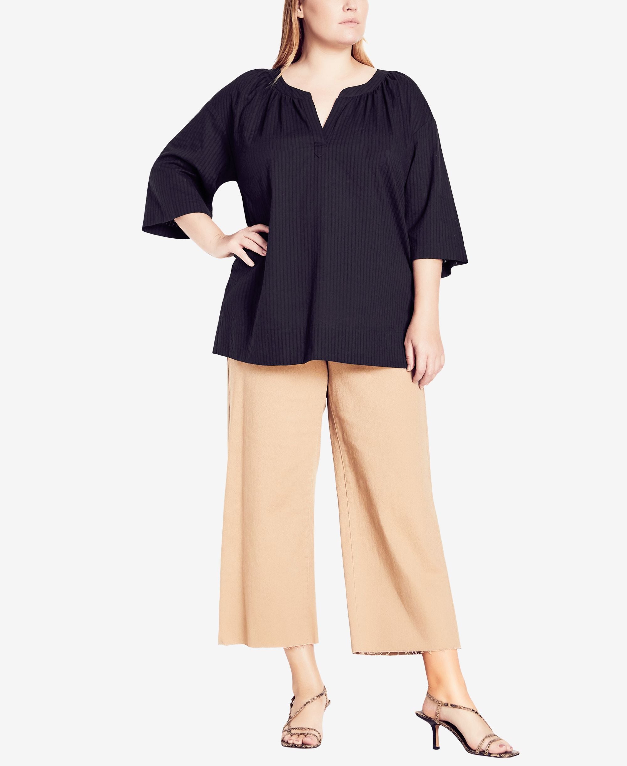 Trendy Plus Size Sweet Crete Top
