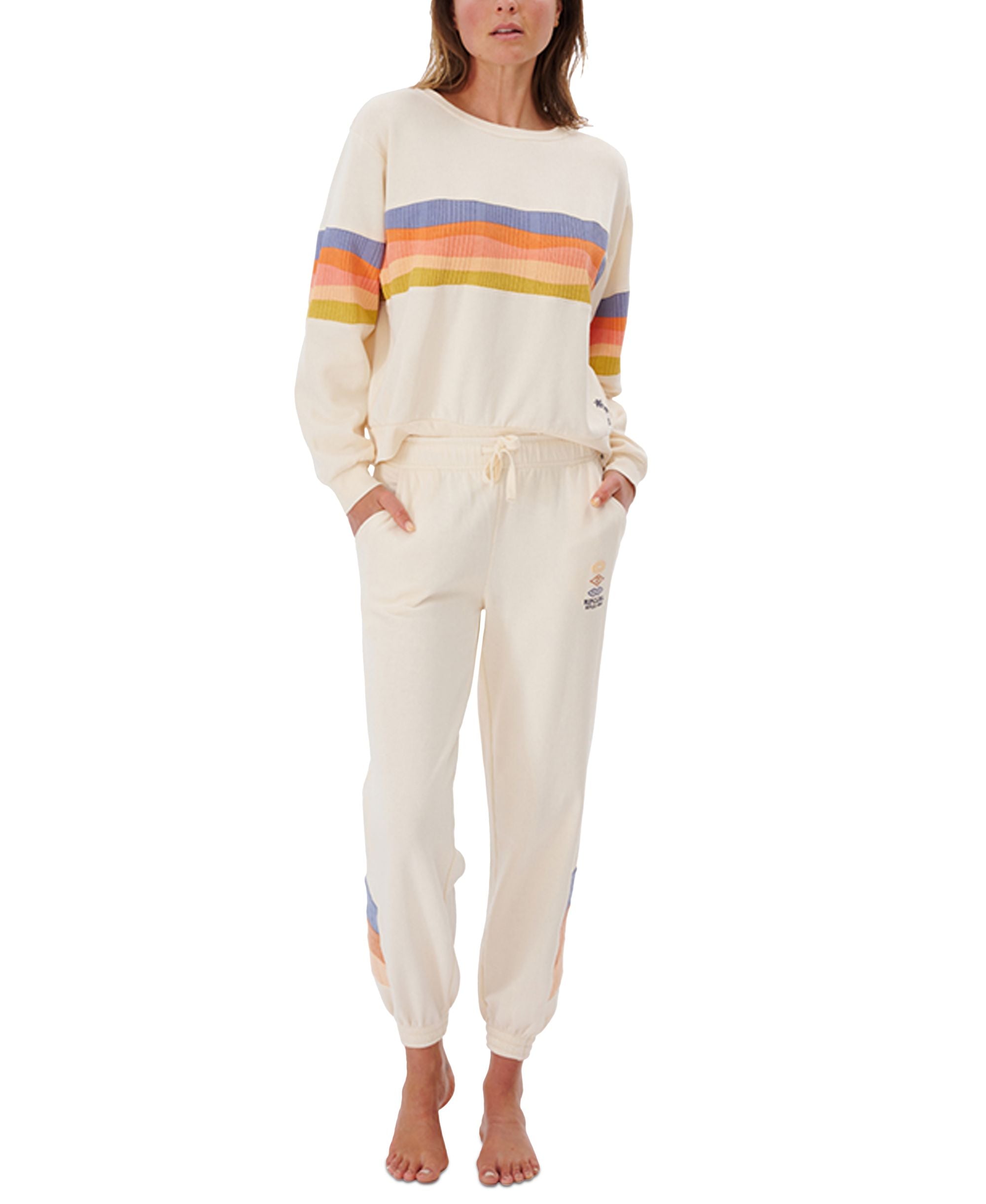Juniors' Melting Waves Trackpants