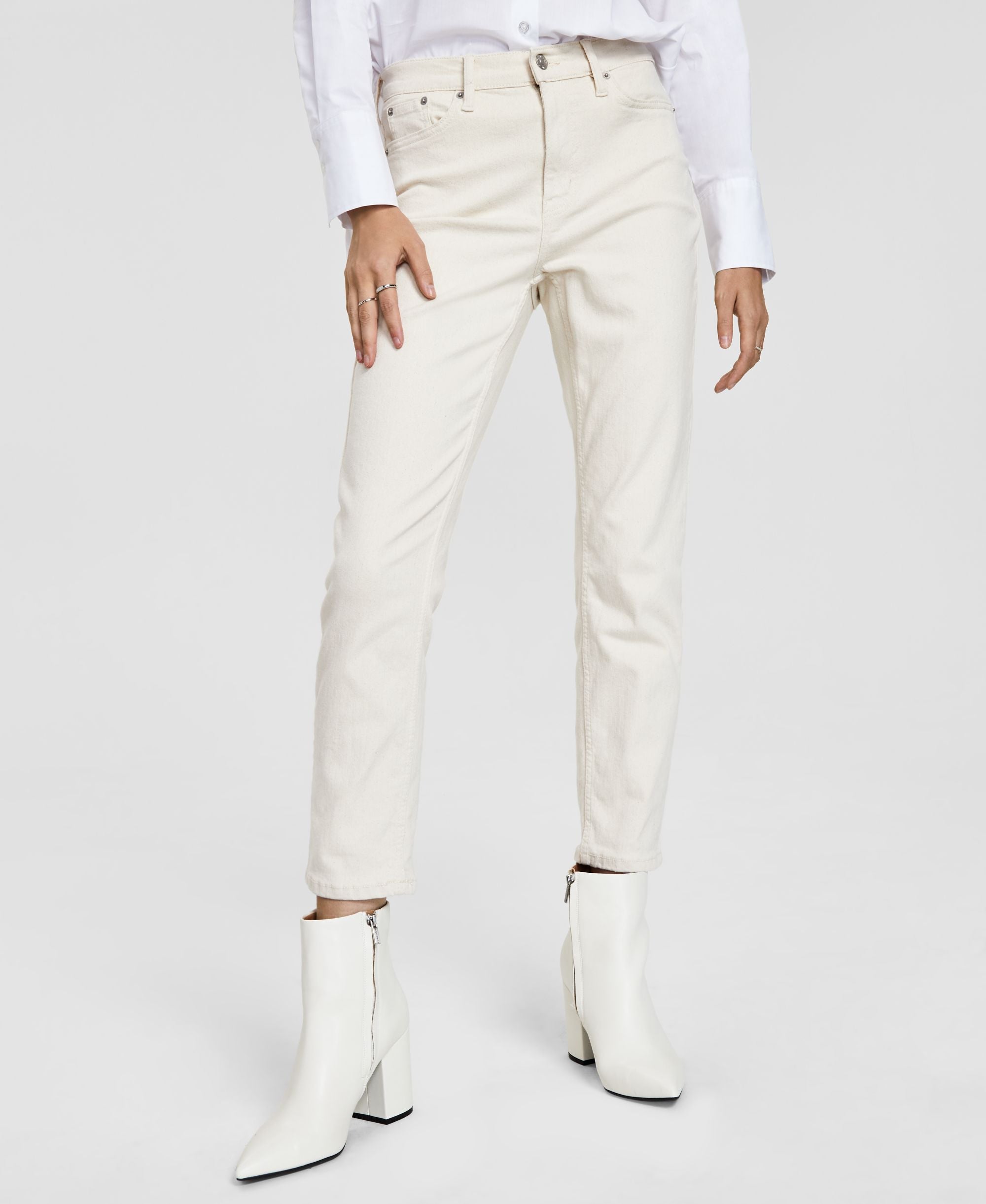 Petite High-Rise Slim Comfort Stretch Jeans