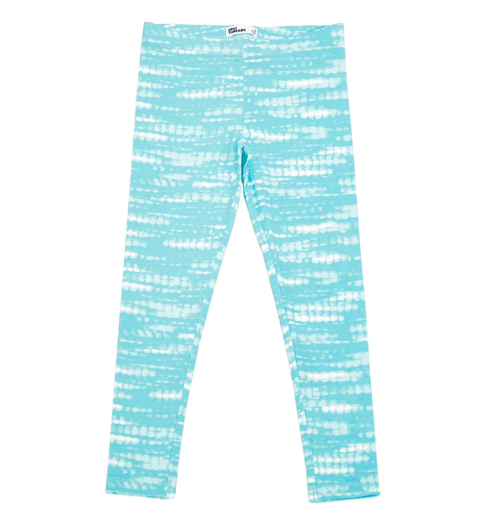 Little Girls All Over Printed Leggings