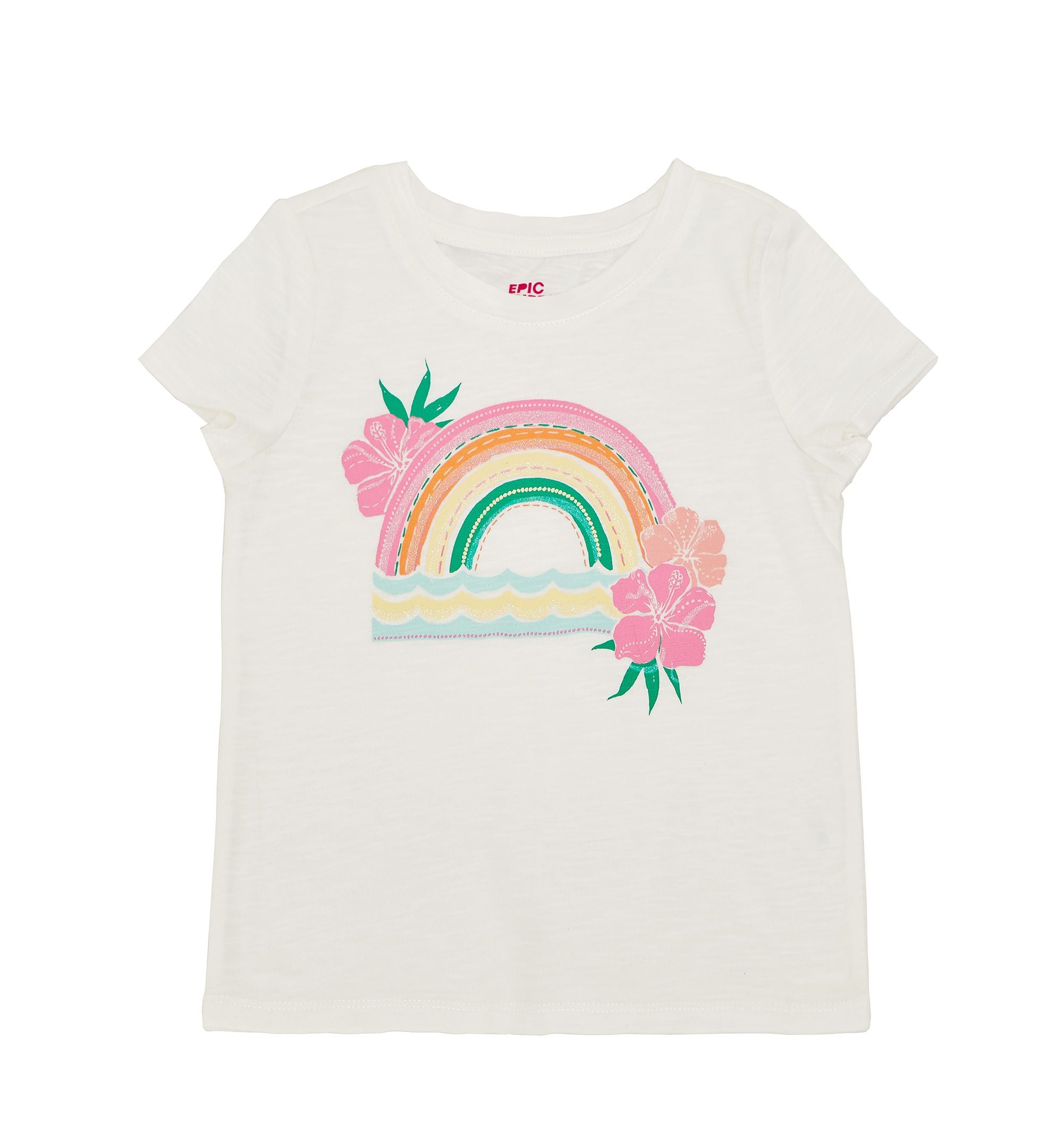 Toddler Girls Short Sleeves Graphic T-Shirt