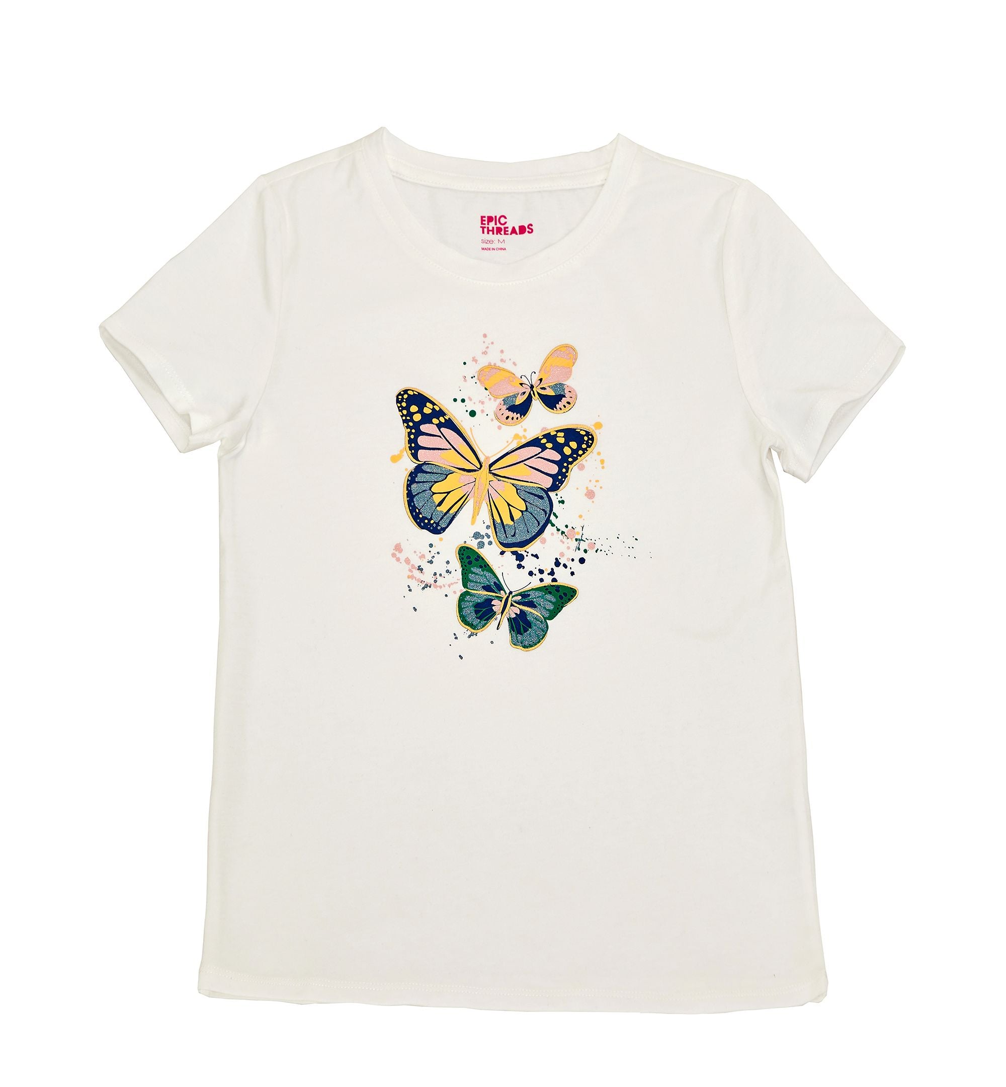 Epic Threads Big Girls Butterfly T-Shirt