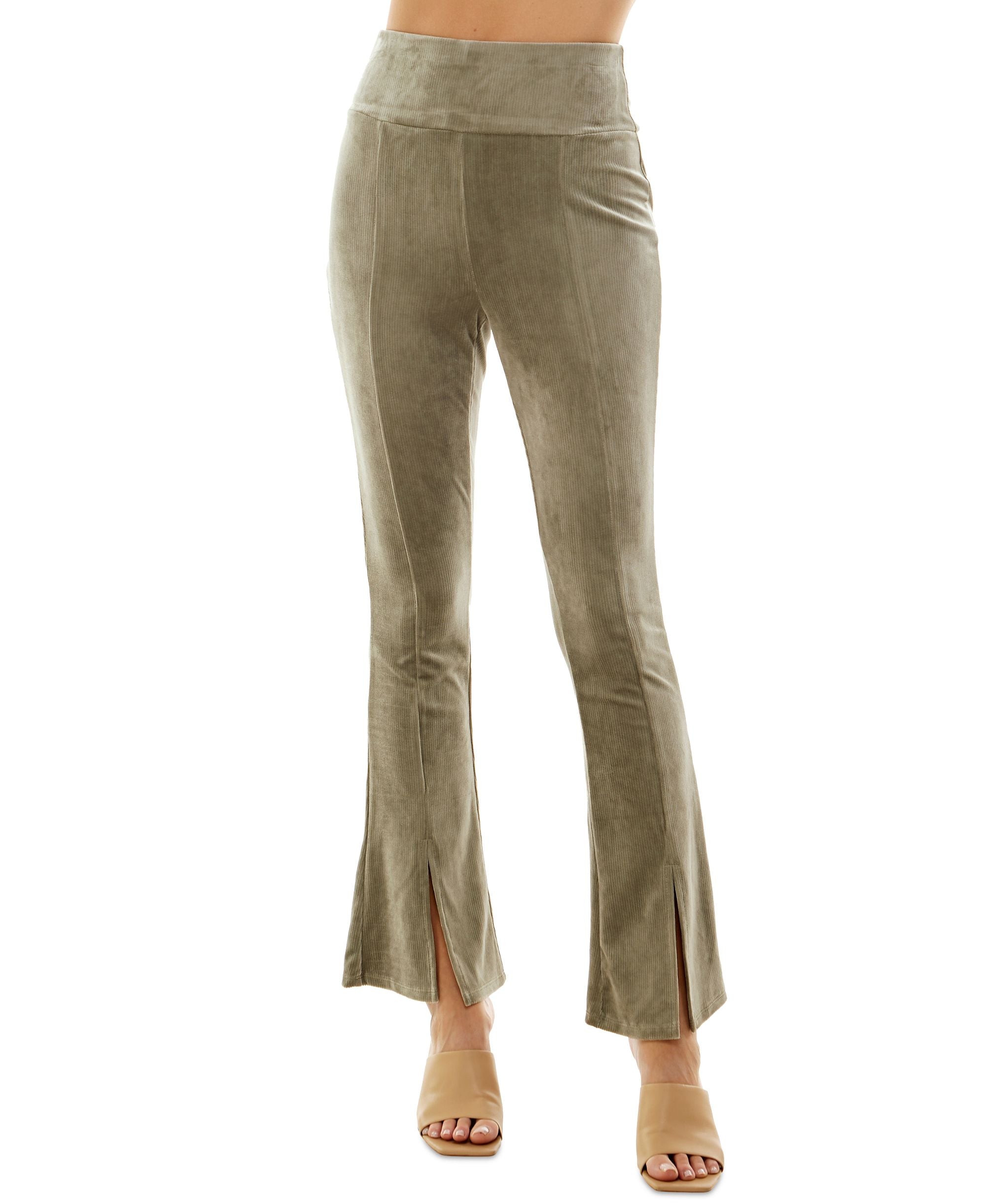 Juniors' Stretch Corduroy Flare Pants
