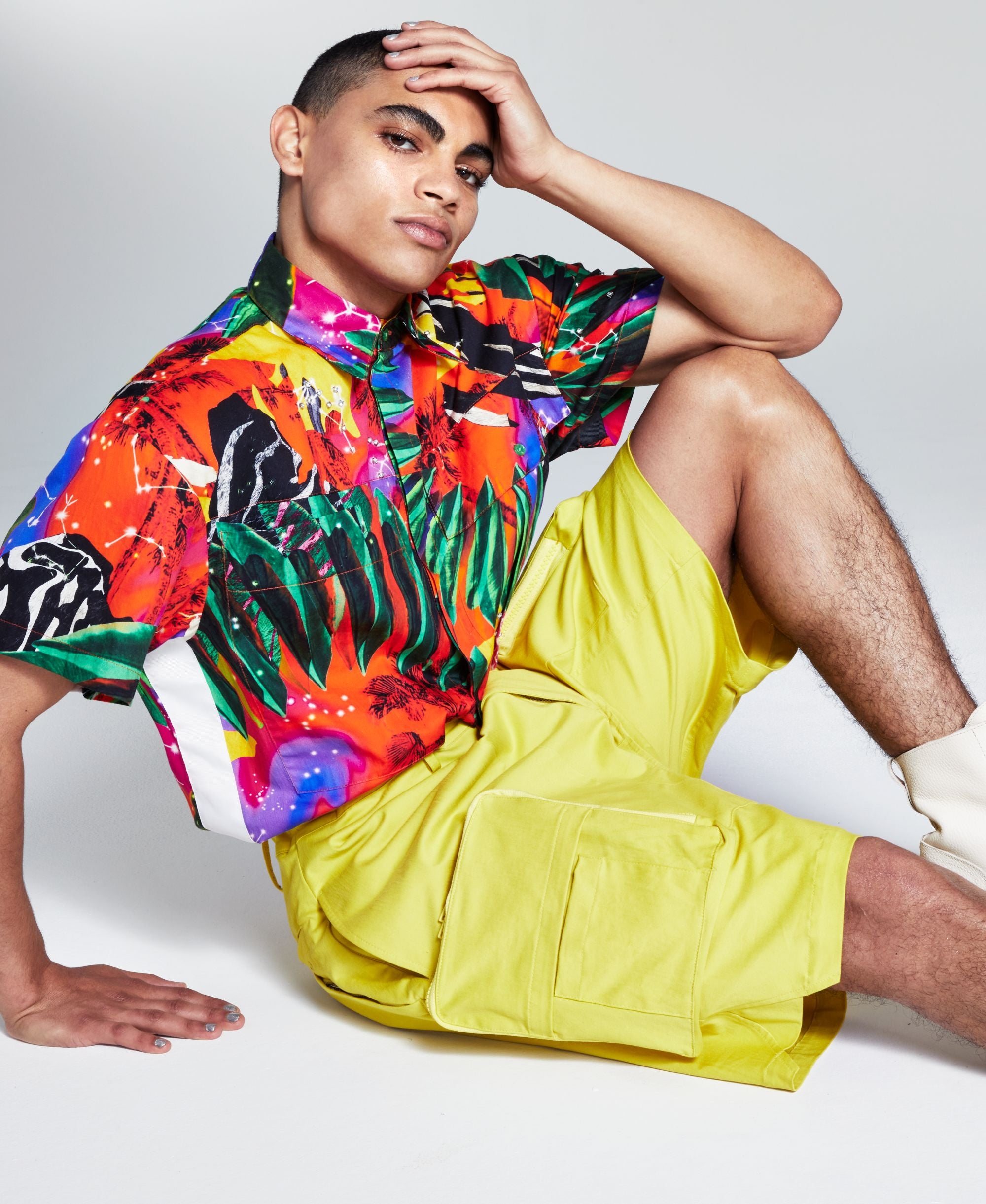 5:31 by J�R�ME LAMAAR Men's Cargo 10-3/4" Shorts