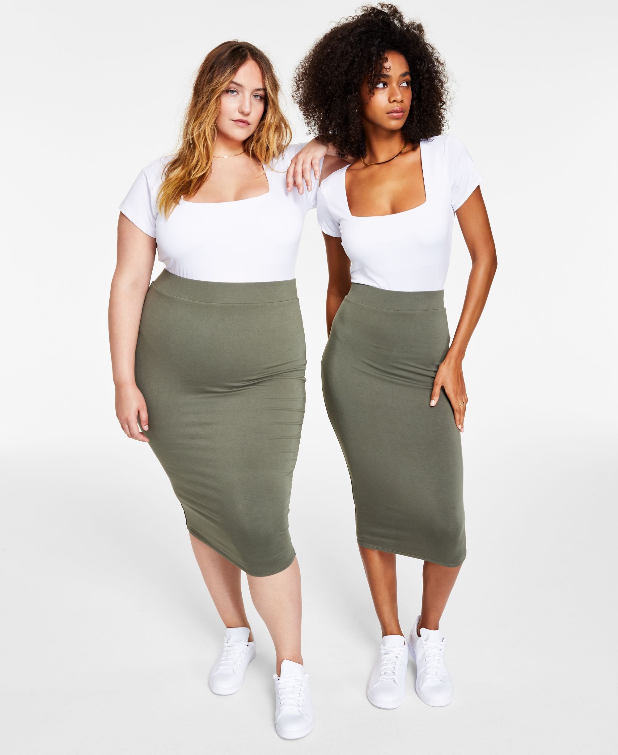 Bar III Bodycon Midi Skirt
