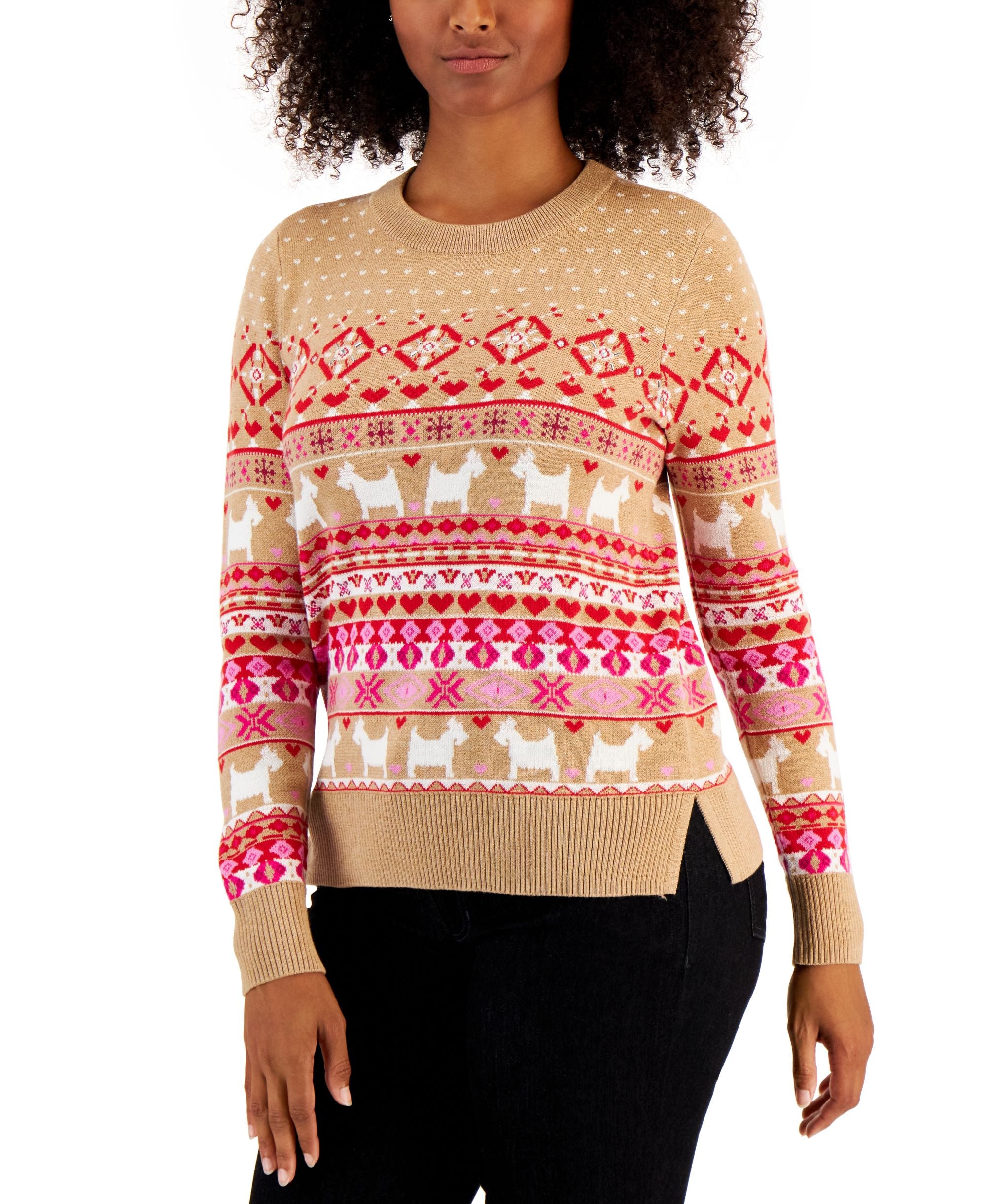 Charter Club Petite Fair Isle Sweater