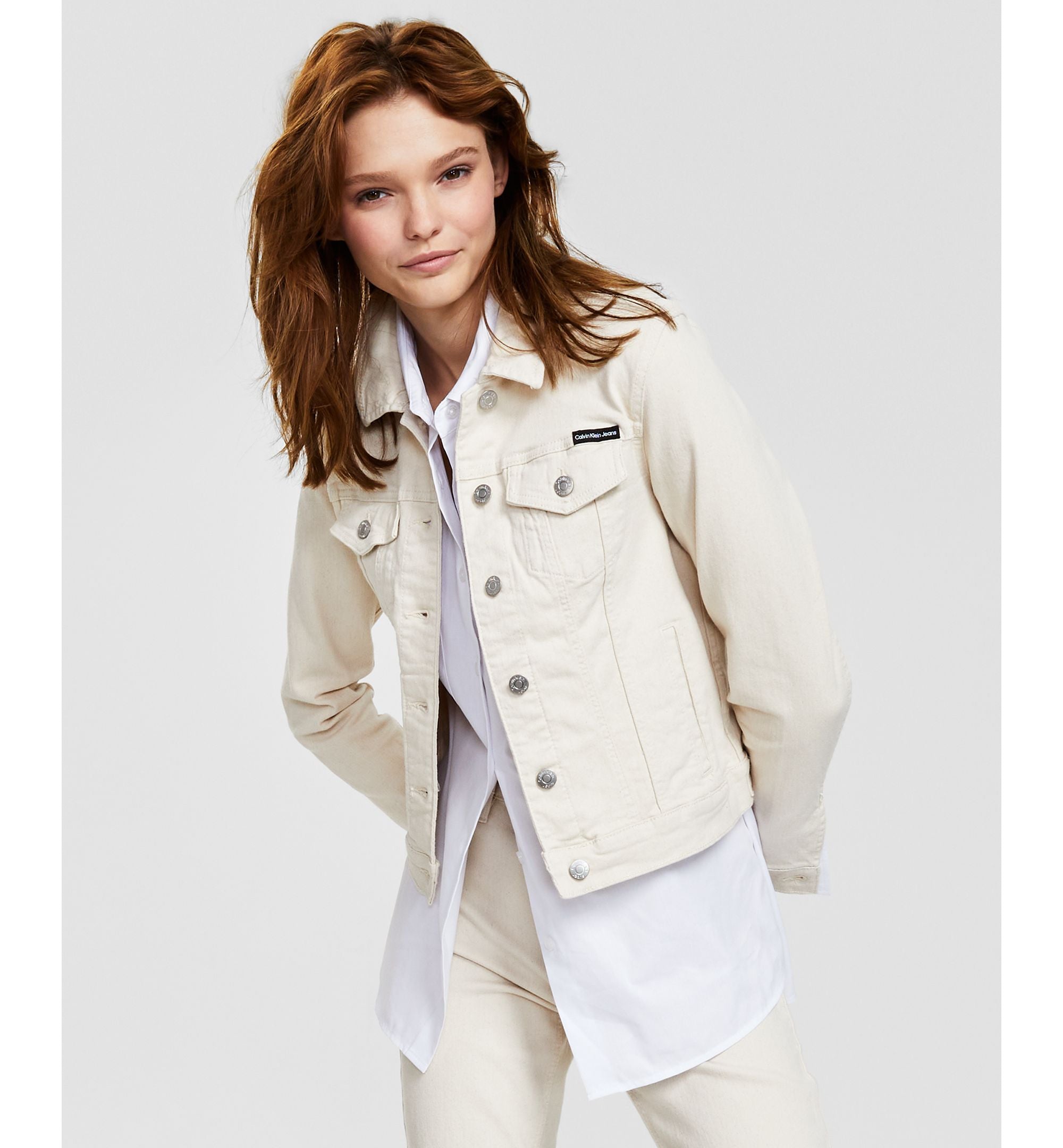 Women's Stretch Twill Trucker Jacket
