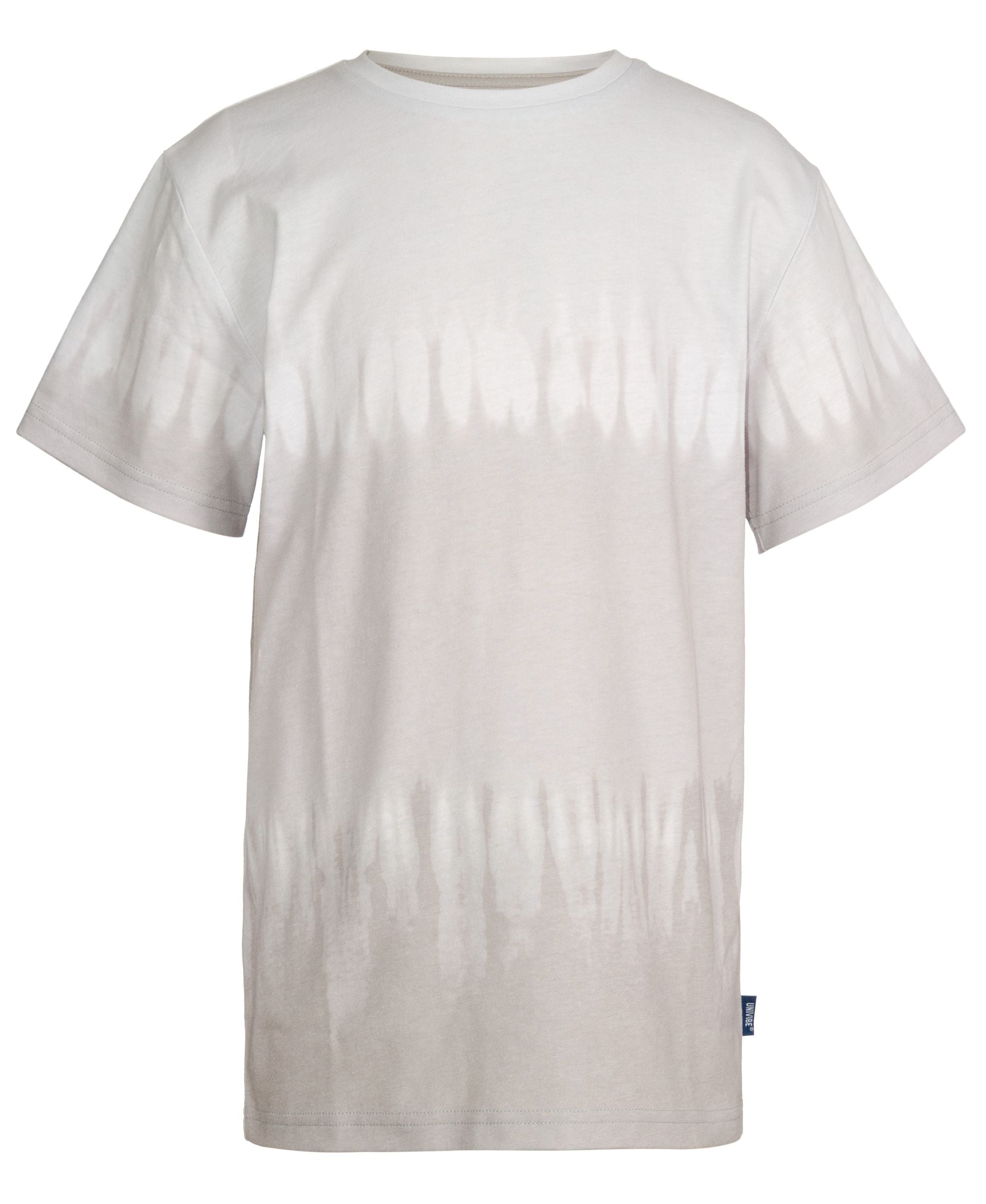 Big Boys Toto Blocked Tie Dye Print Crew T-Shirt