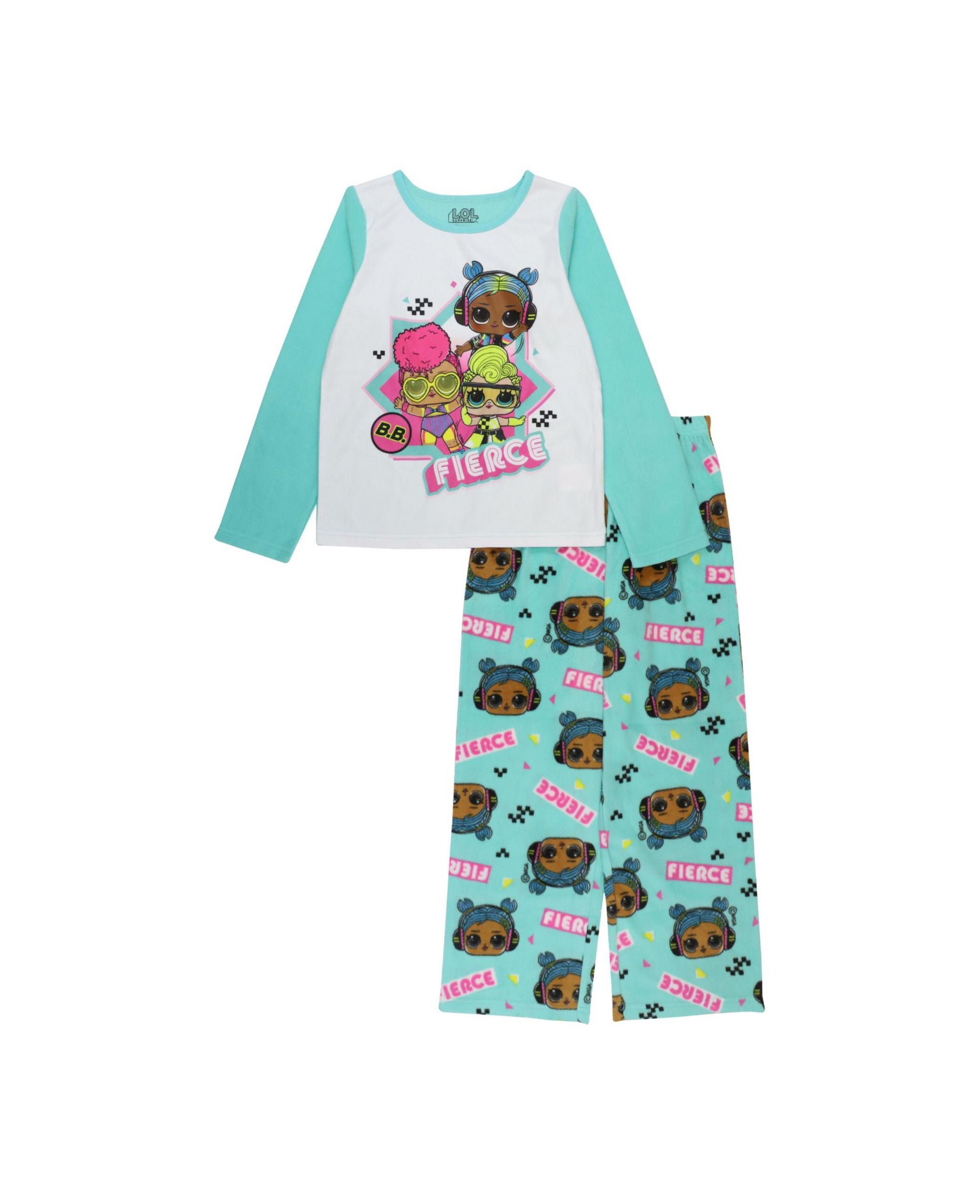 Little Girls Lol Surprise Top Pajama 2 Piece Set