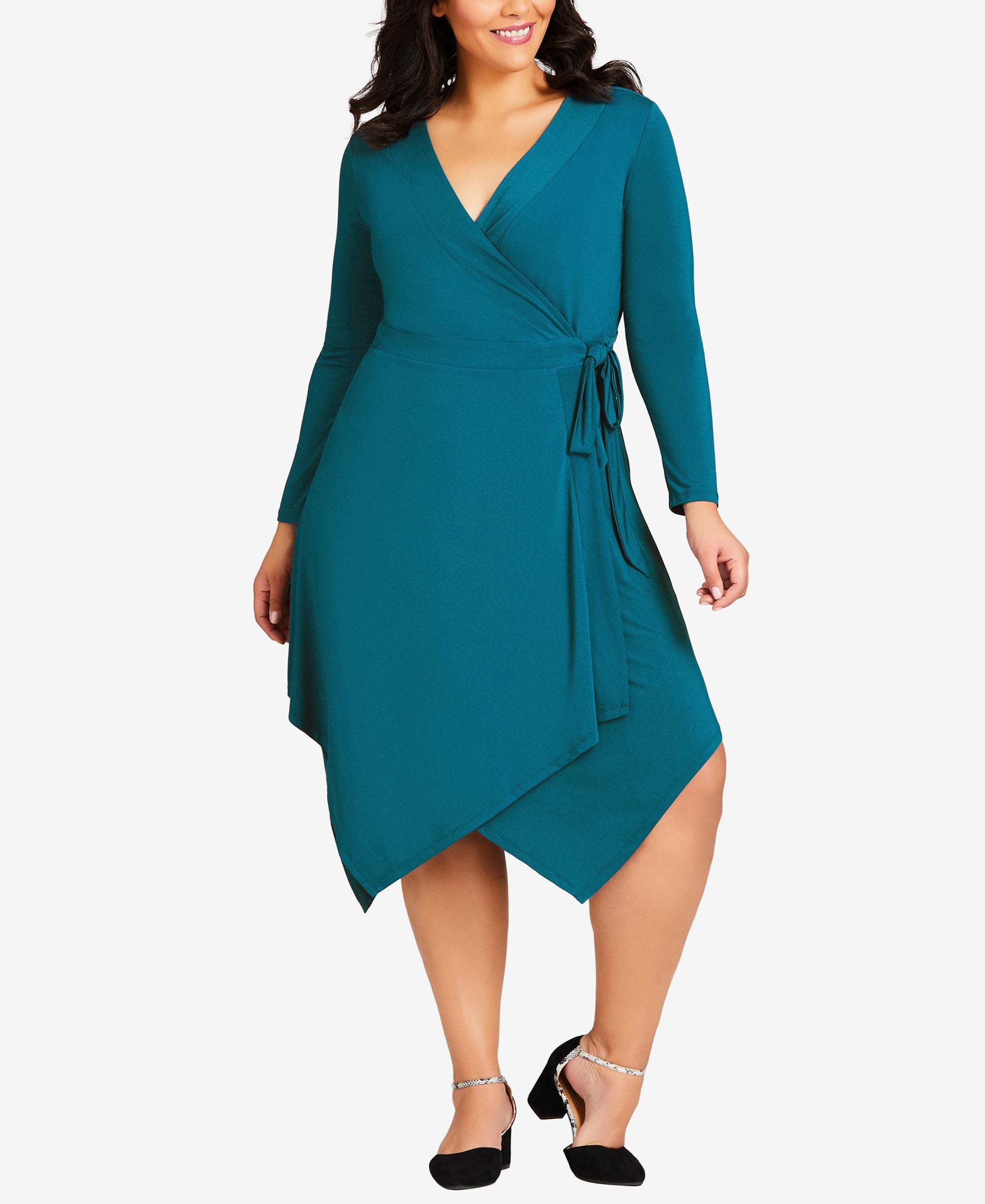 Avenue Plus Size Sofia Plain Dress